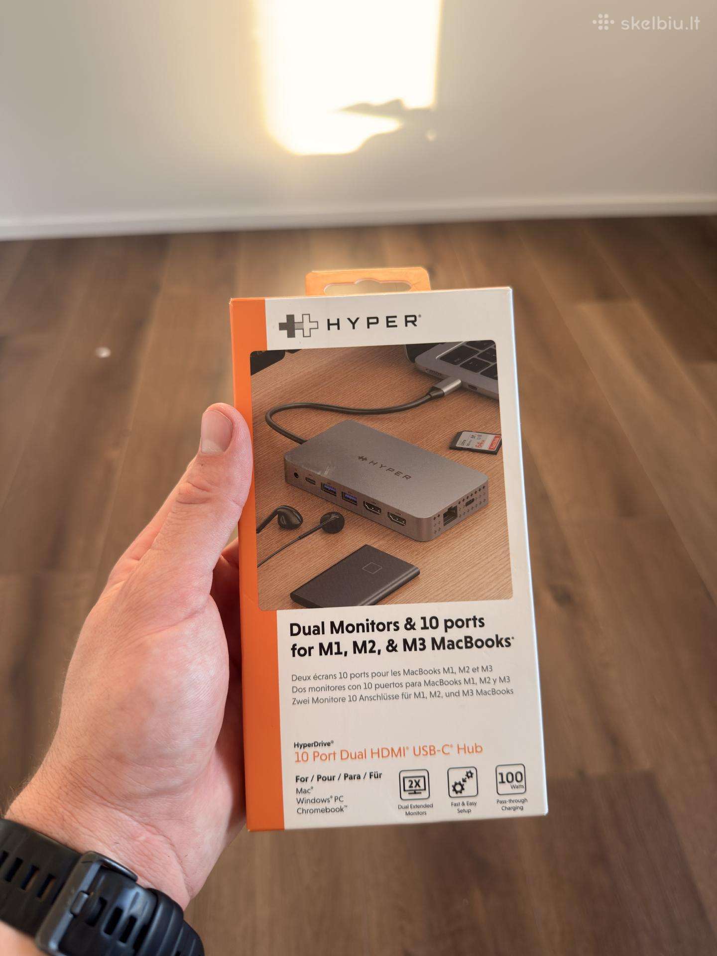 Hyper Drive Dual Hdmi 10-in1 Travel dock