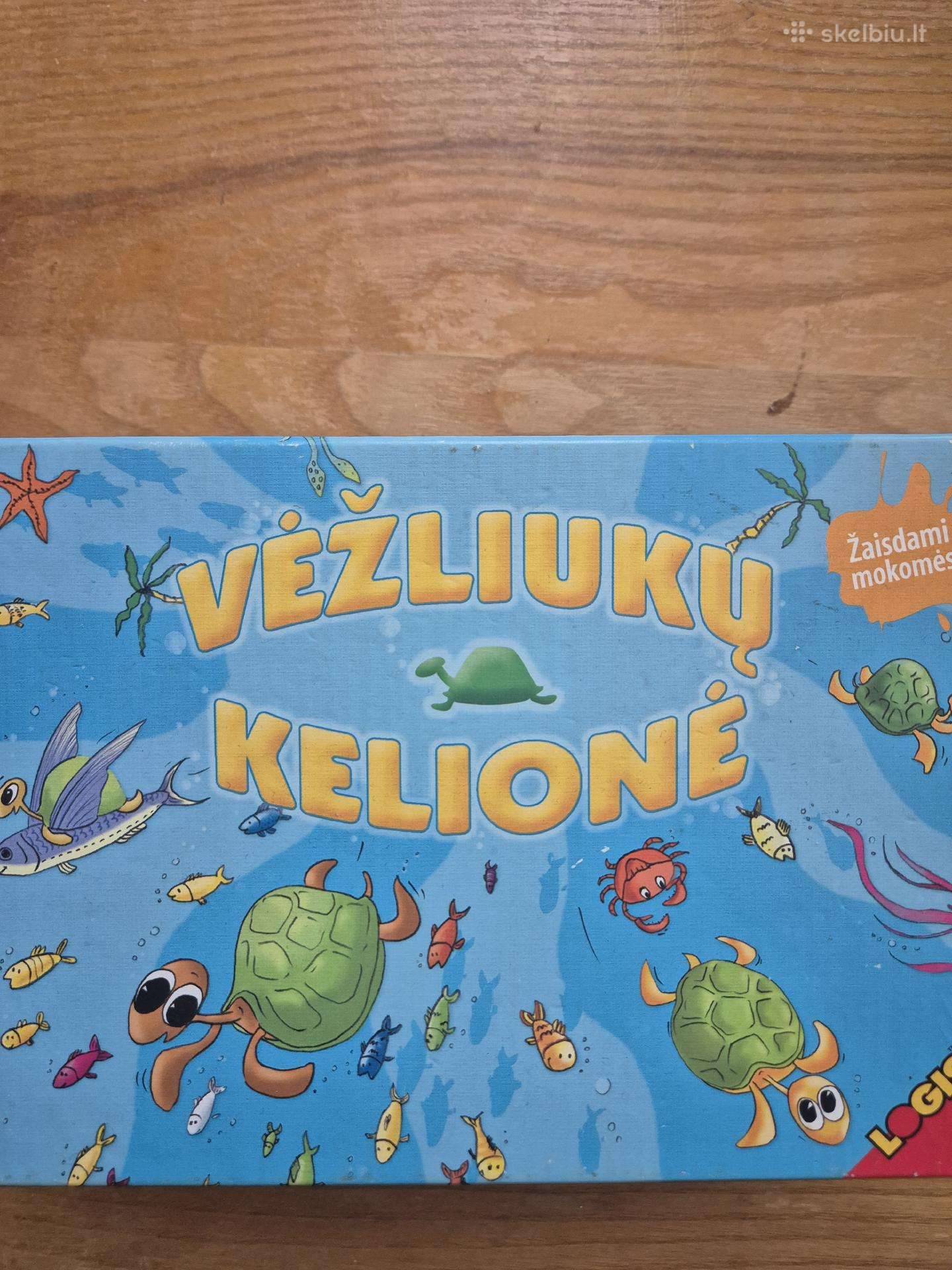 Stalo žaidimas Vėžliukų kelionė