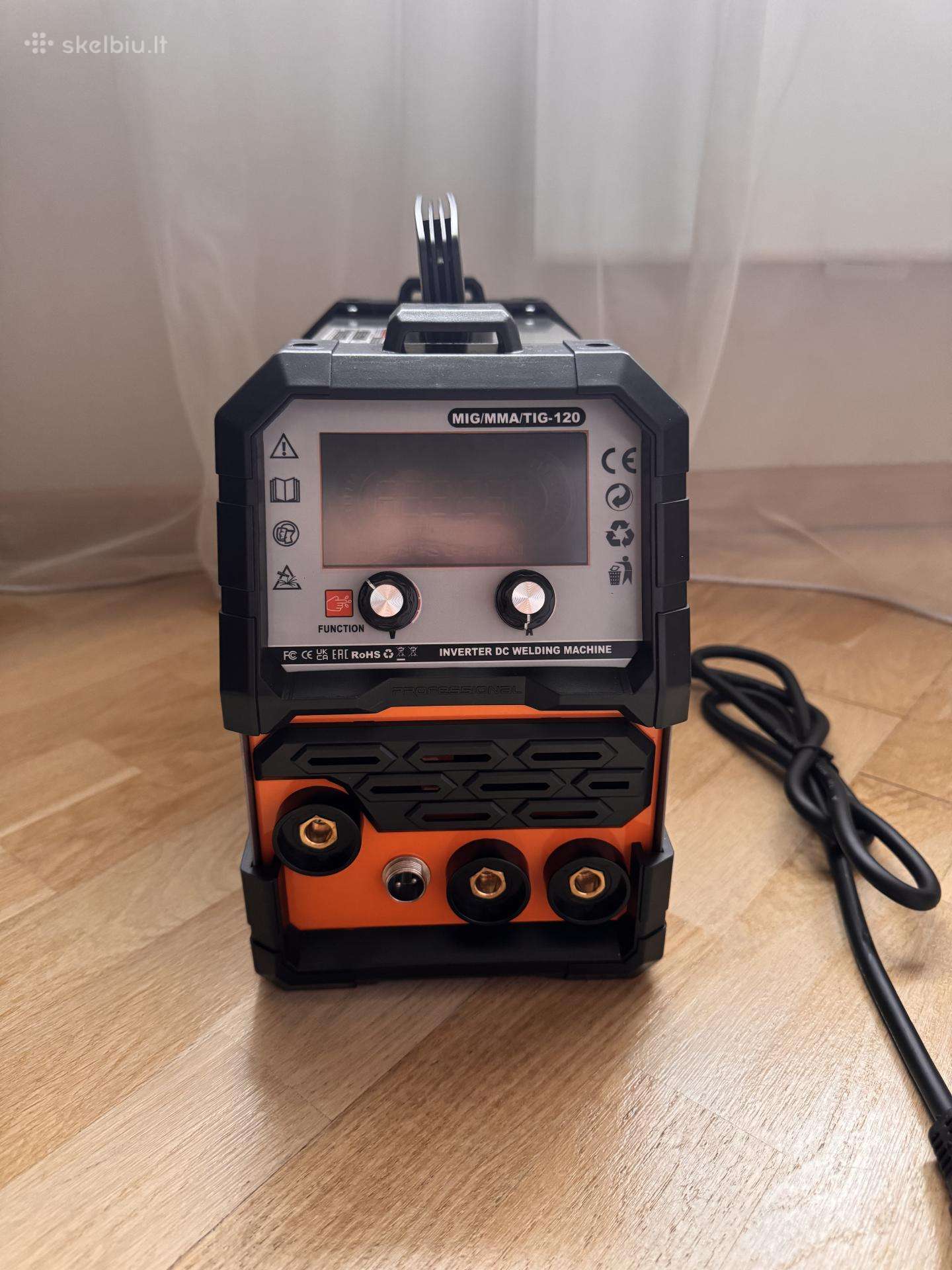 Mig/tig/mma 120a inverterinis suvirinimo aparatas
