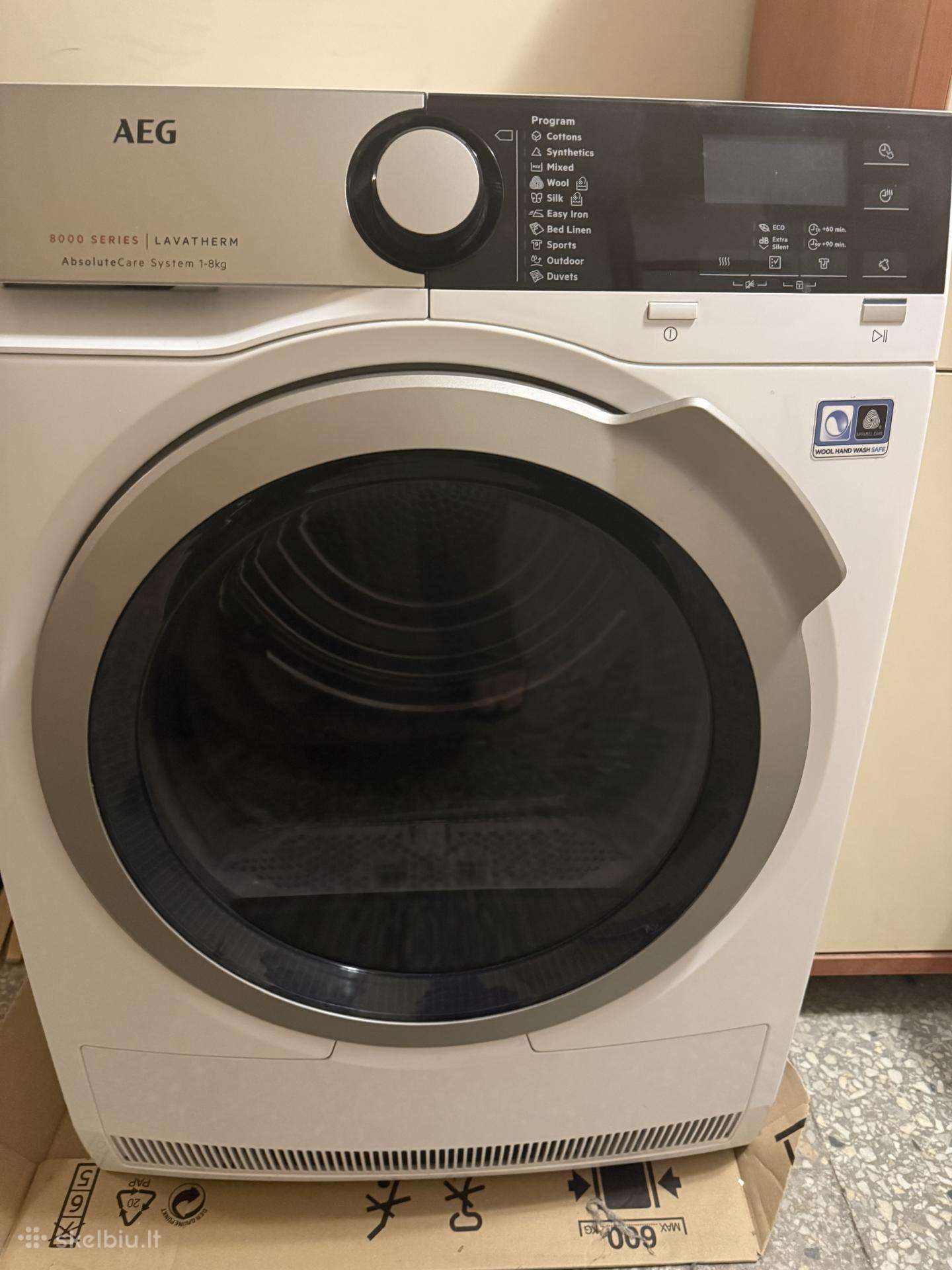 Aeg 8000 džiovyklė