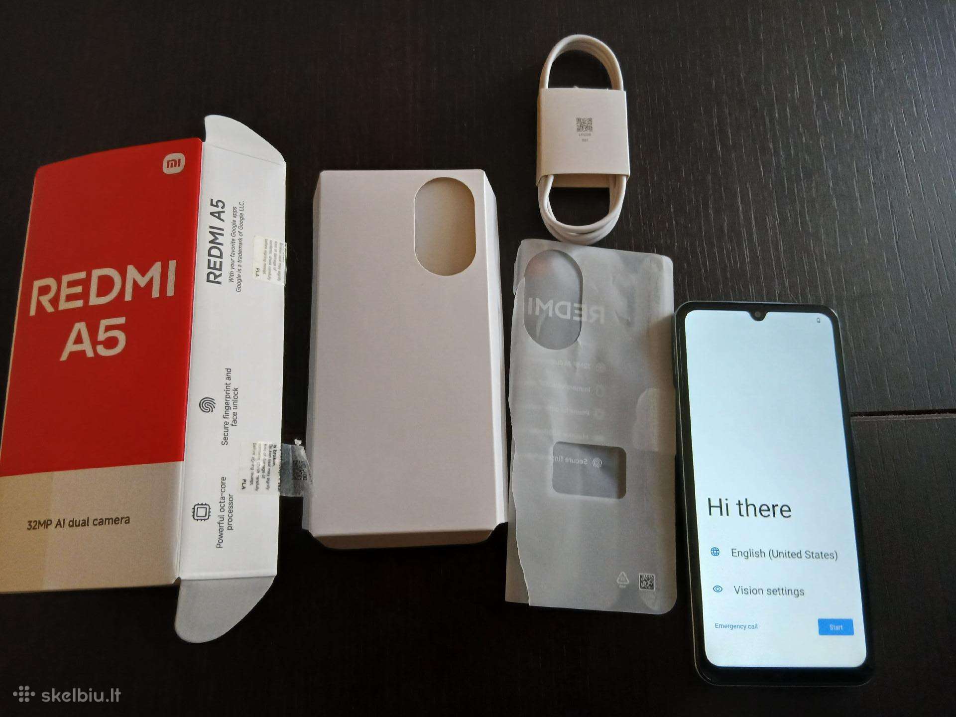 Apynaujis Redmi A5