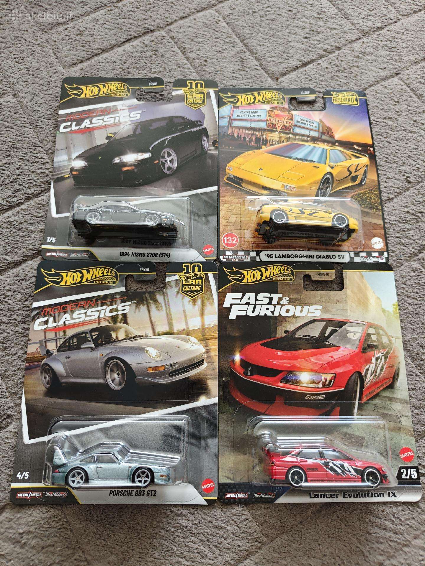 Hot wheels premium po 13€