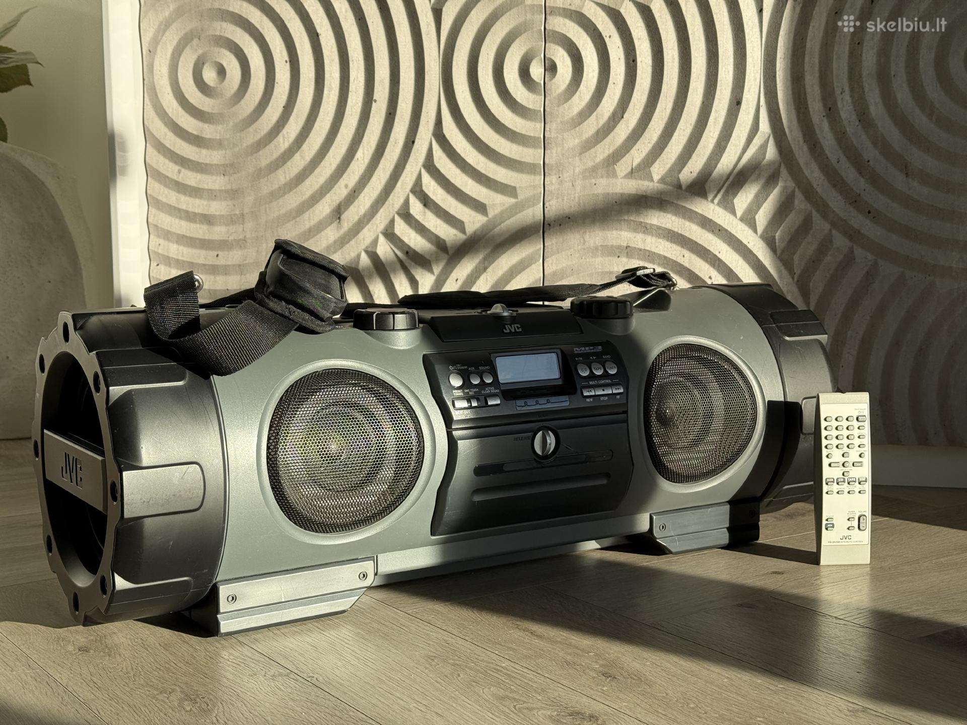 JVC Rv-nb1 Mk2 Boomblaster su žemadažniais šonuose
