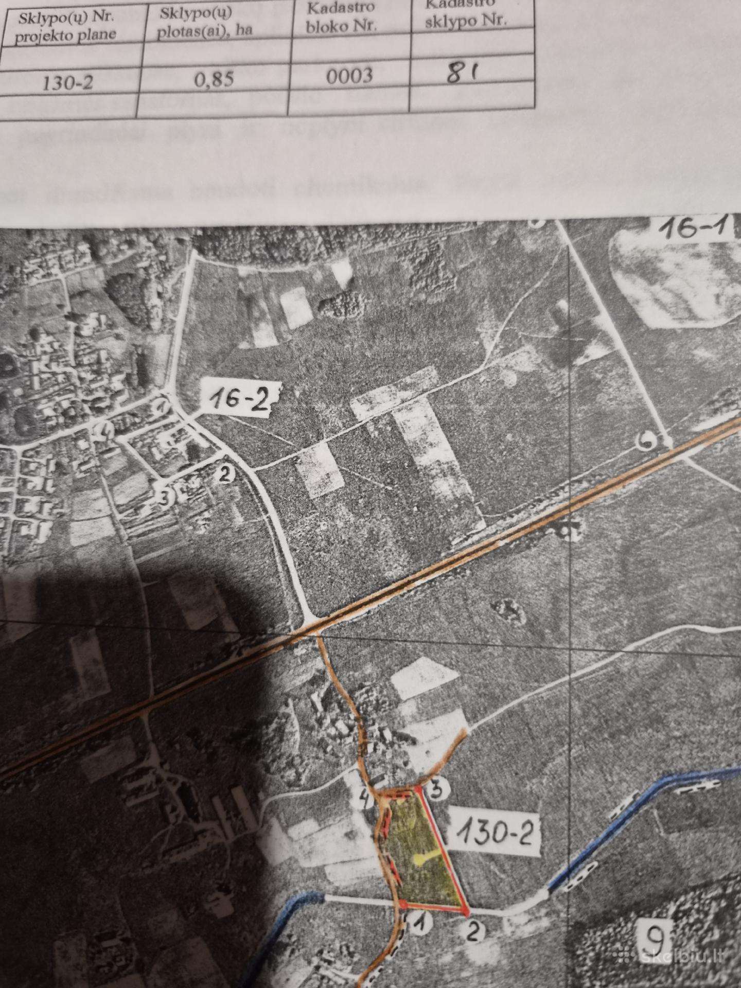 Svirnas-malūnas su 0,85 ha, ir trifaze elektra