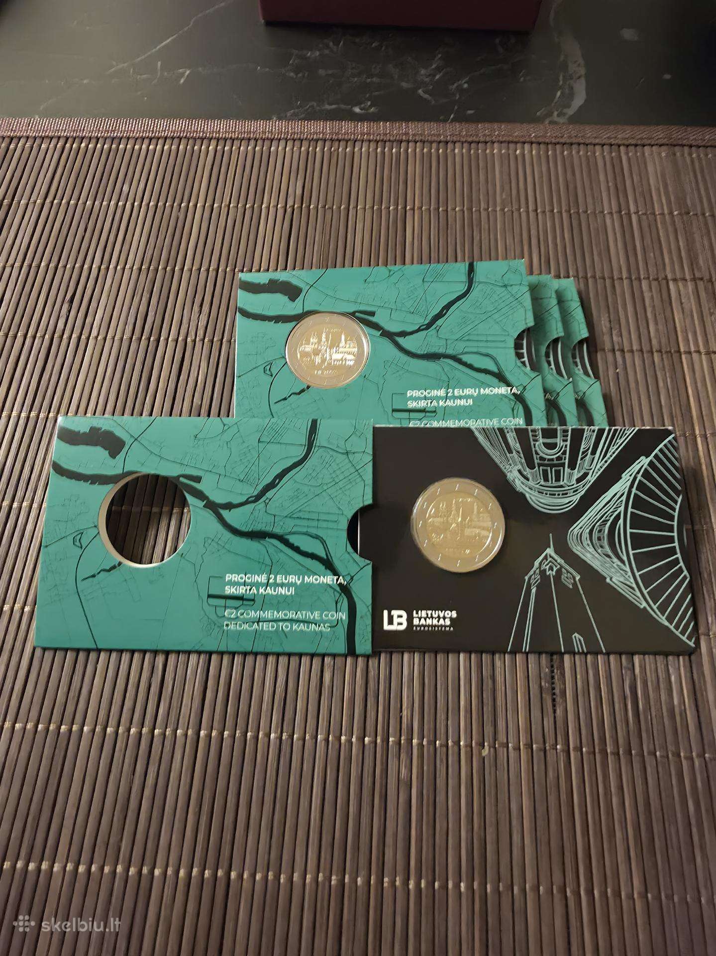 2€ Bu moneta skirta Kaunui