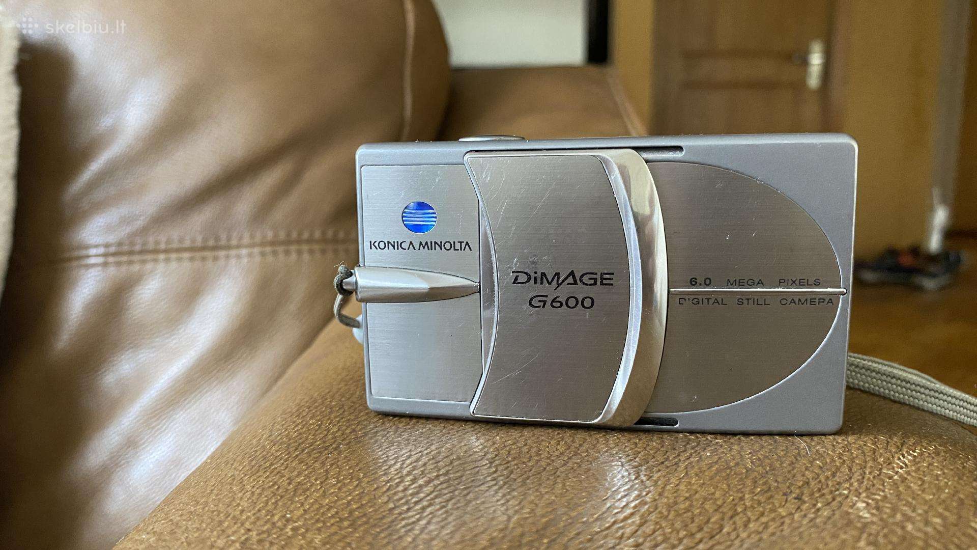 Konica Minolta G600 fotoaparatas