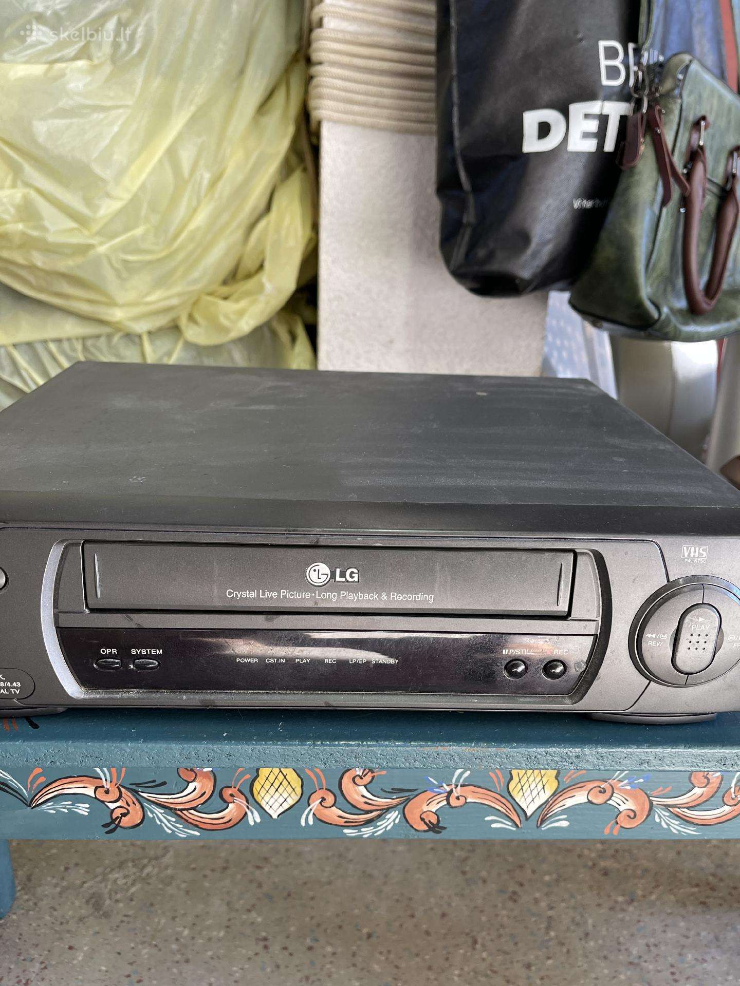 LG Bl-182w Vhs vaizdo kasečių grotuvas