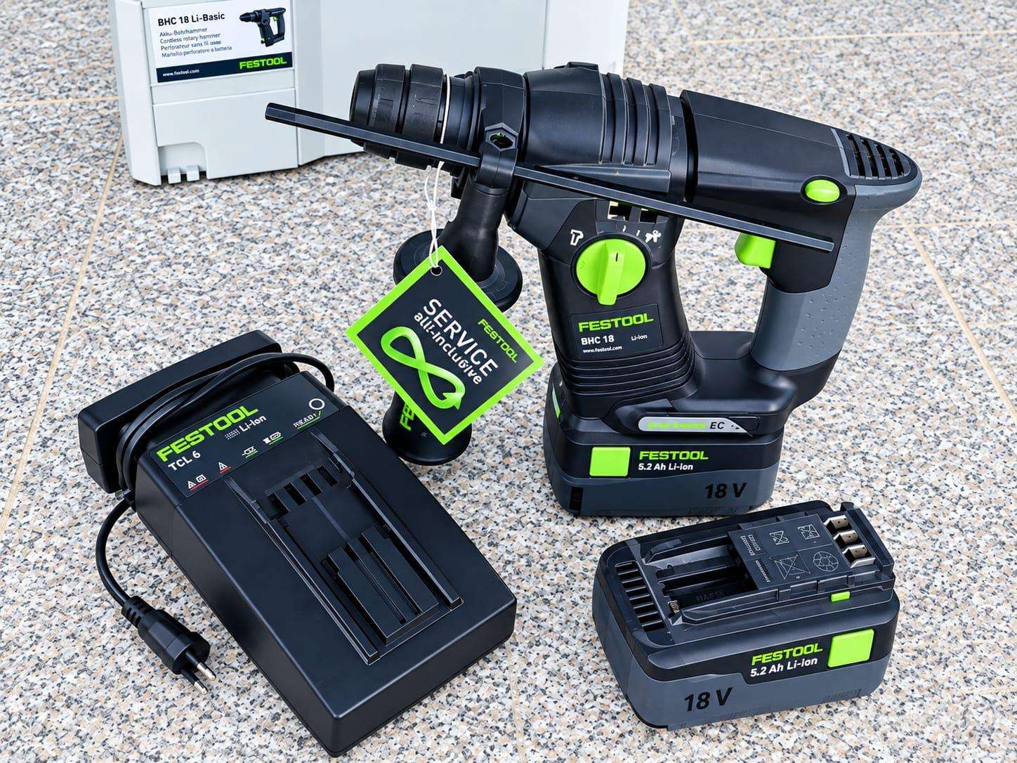 Akum. perforatorius Festool Bhc 18-basic