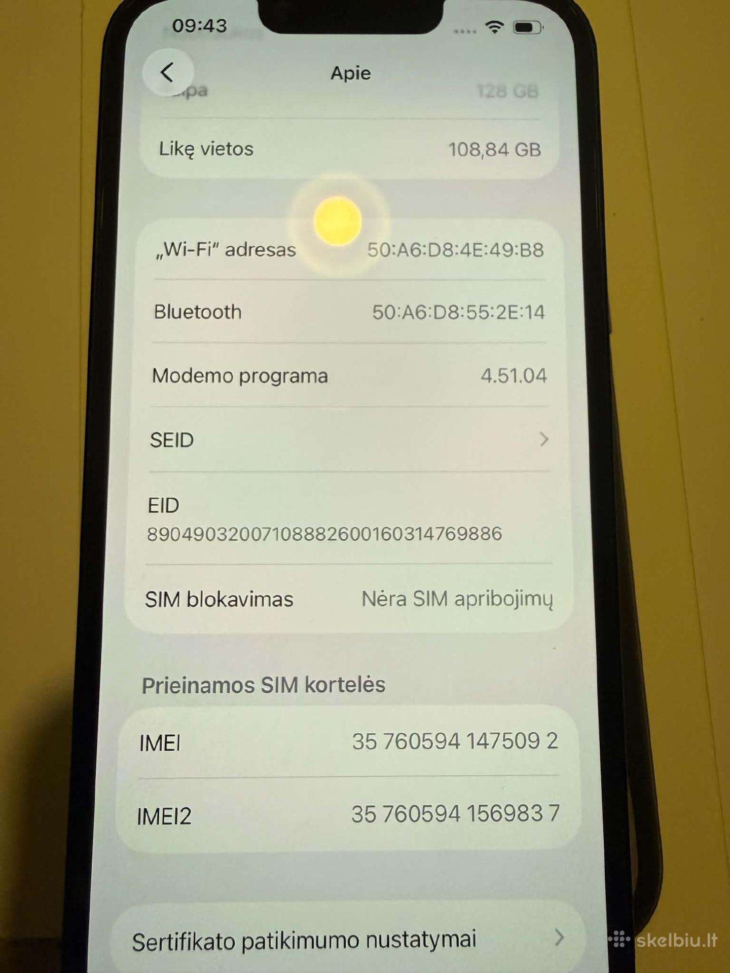 iPhone 14 128gb