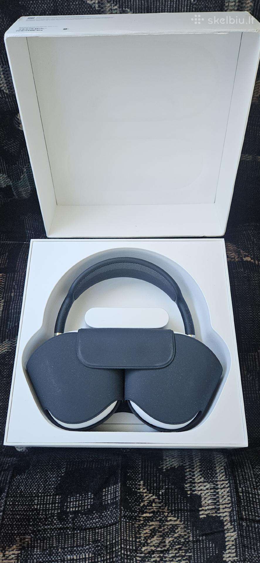 Pora kartu naudotas apple airpods max 2, juodos