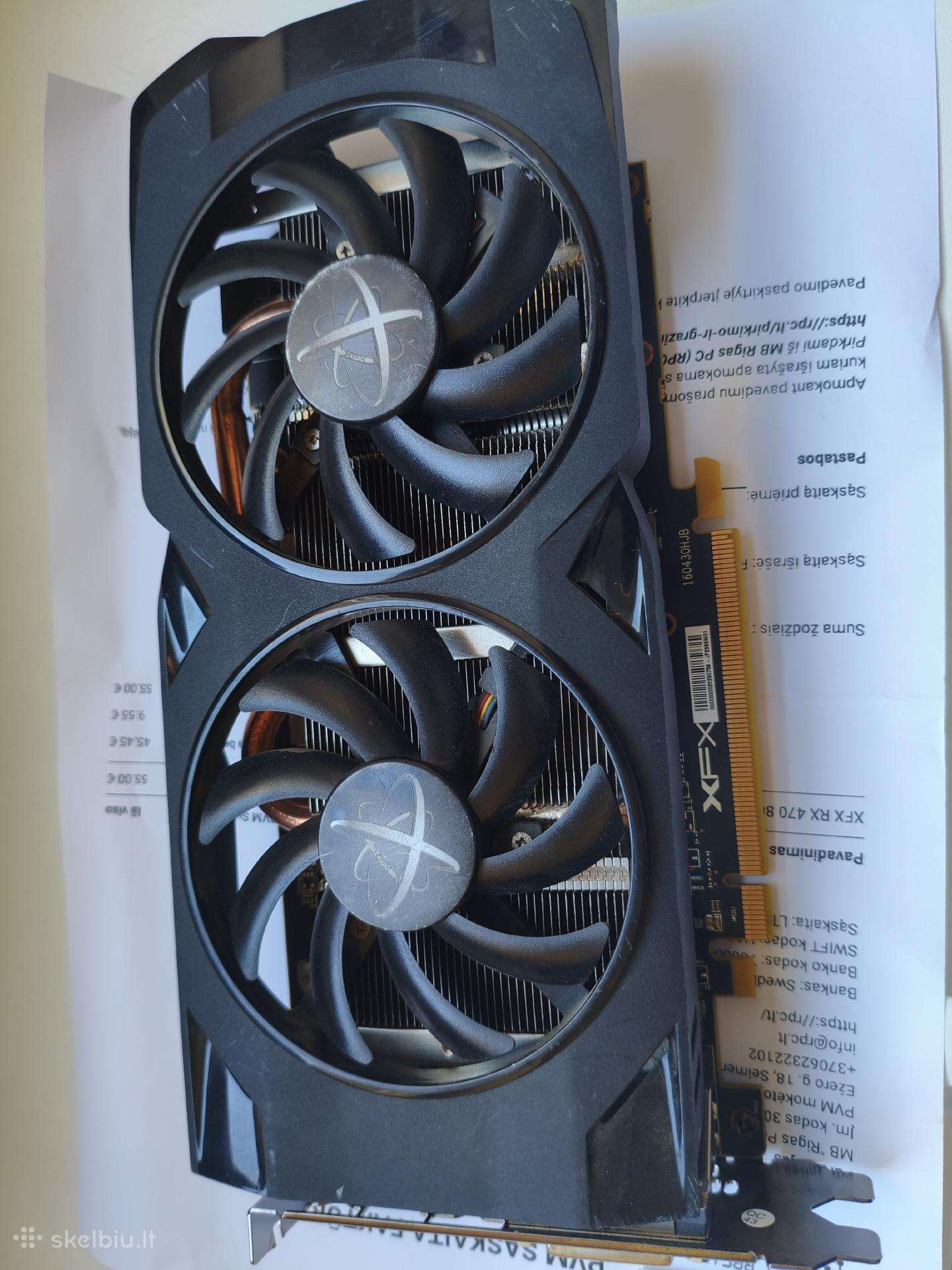 Amd Radeon Xfx R470 8gb