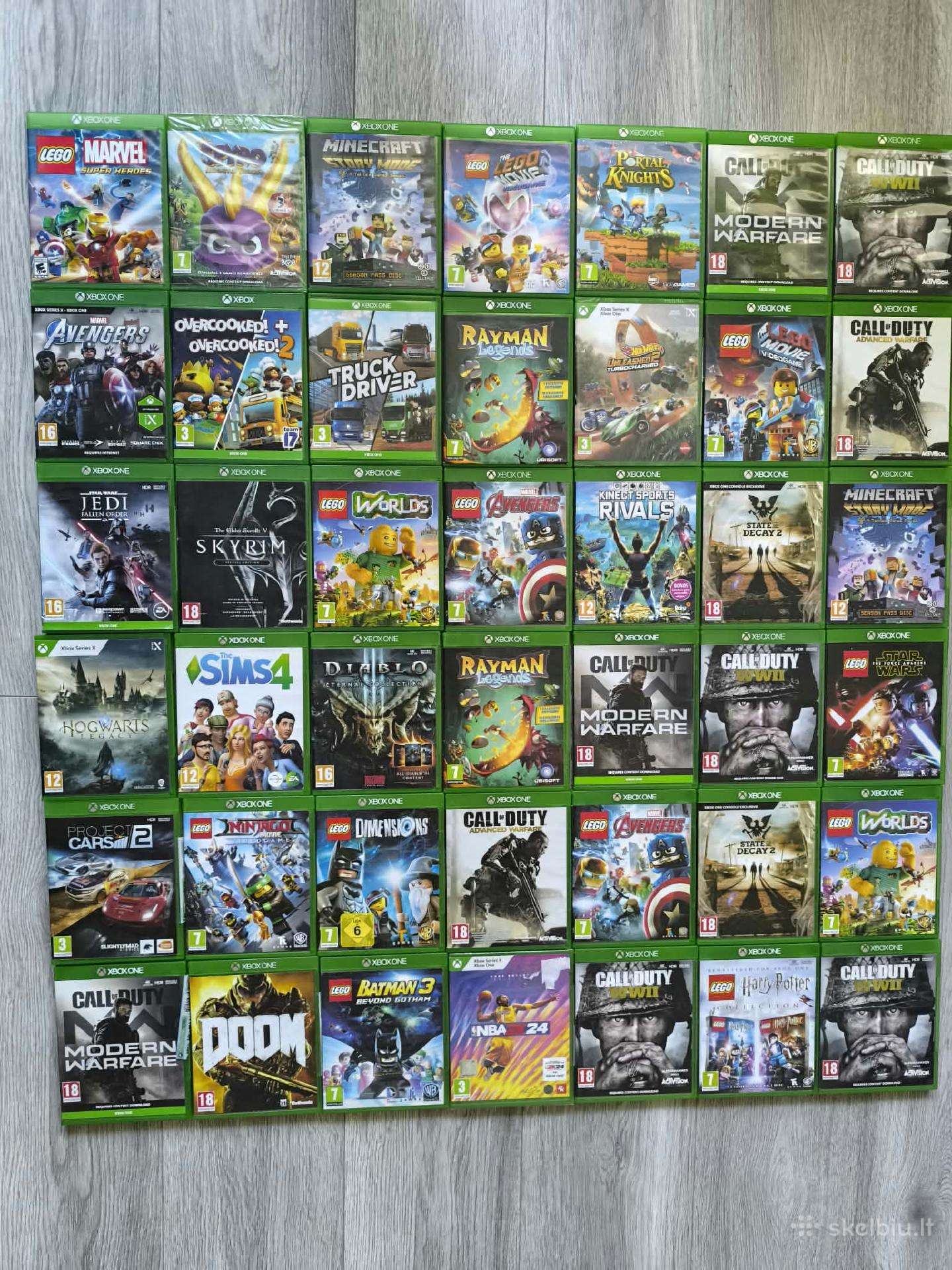 Xbox one zaidimai!