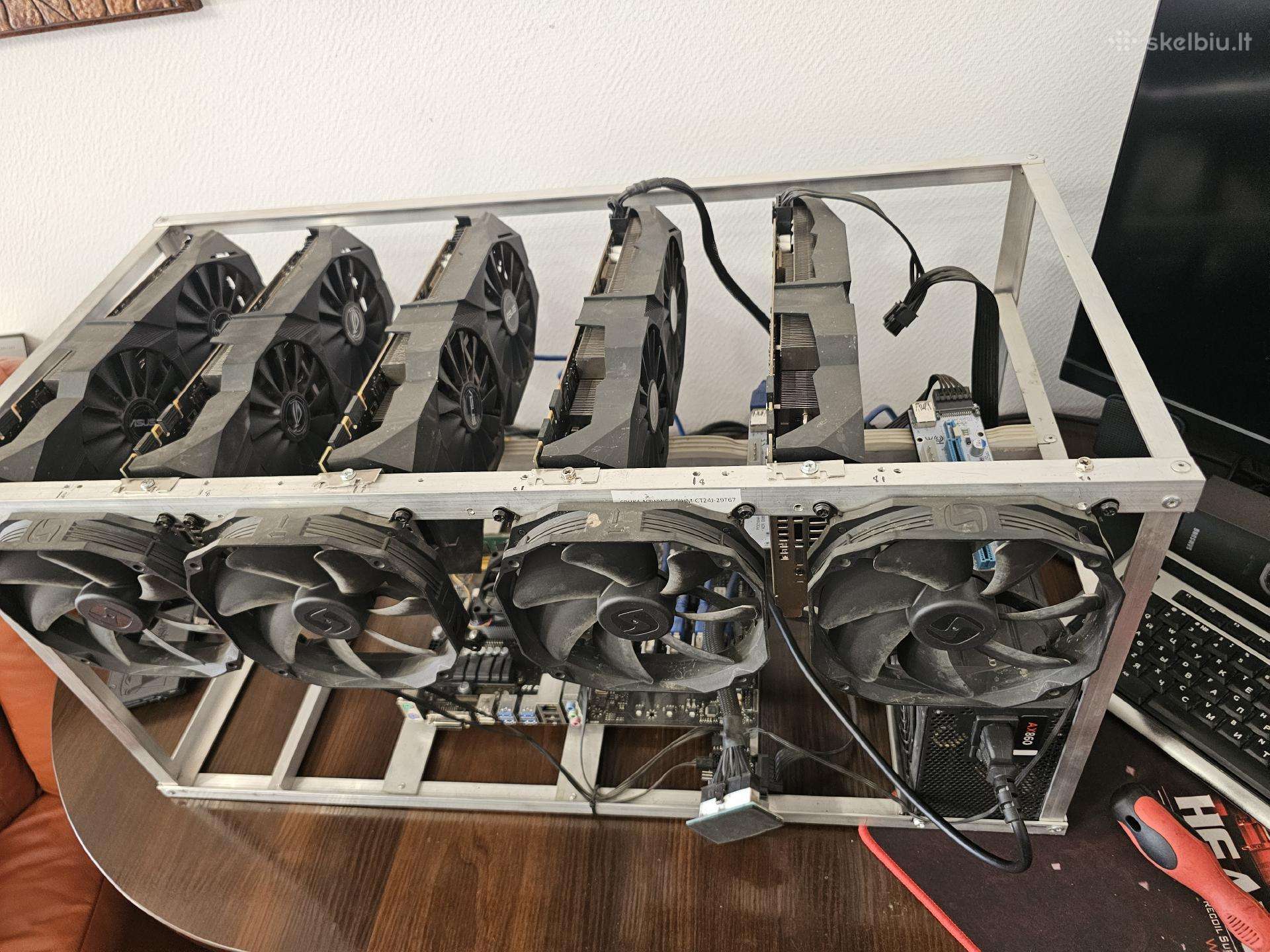 Mining rigas 5x Nvidia Gp104