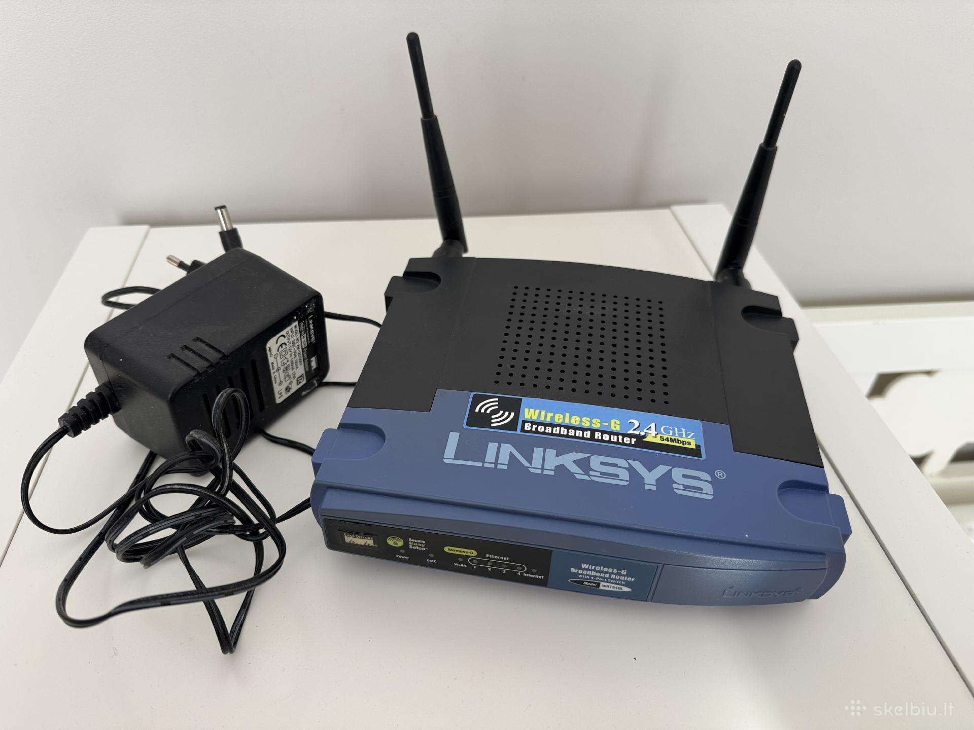 Linksys Wrt54gl maršrutizatorius