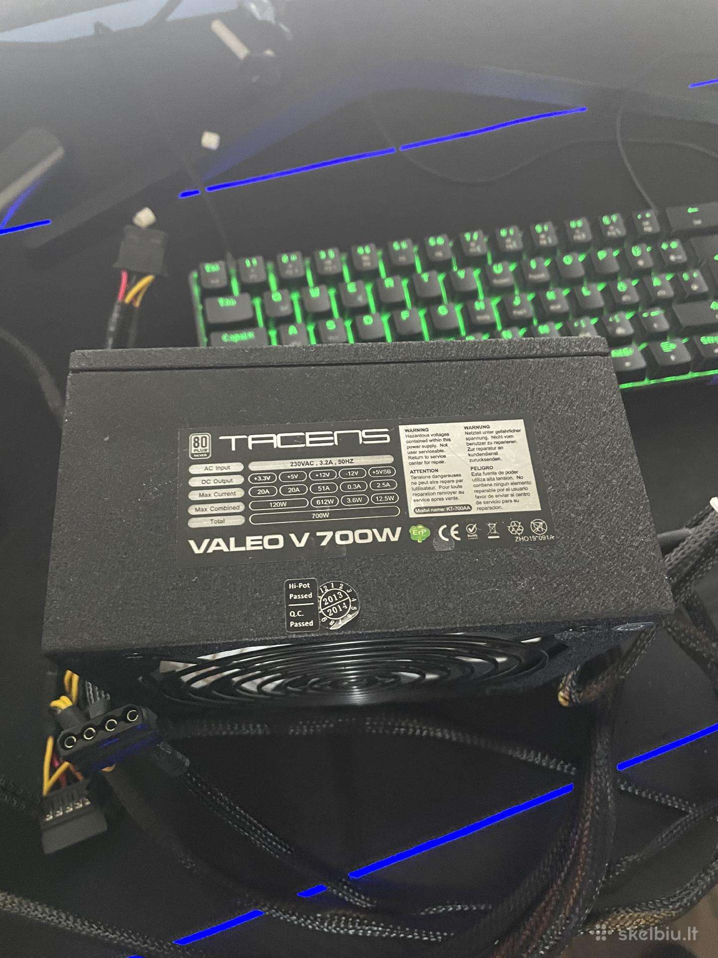 Tacens Valeo V 700w Kt-700aa Maitinimo blokas