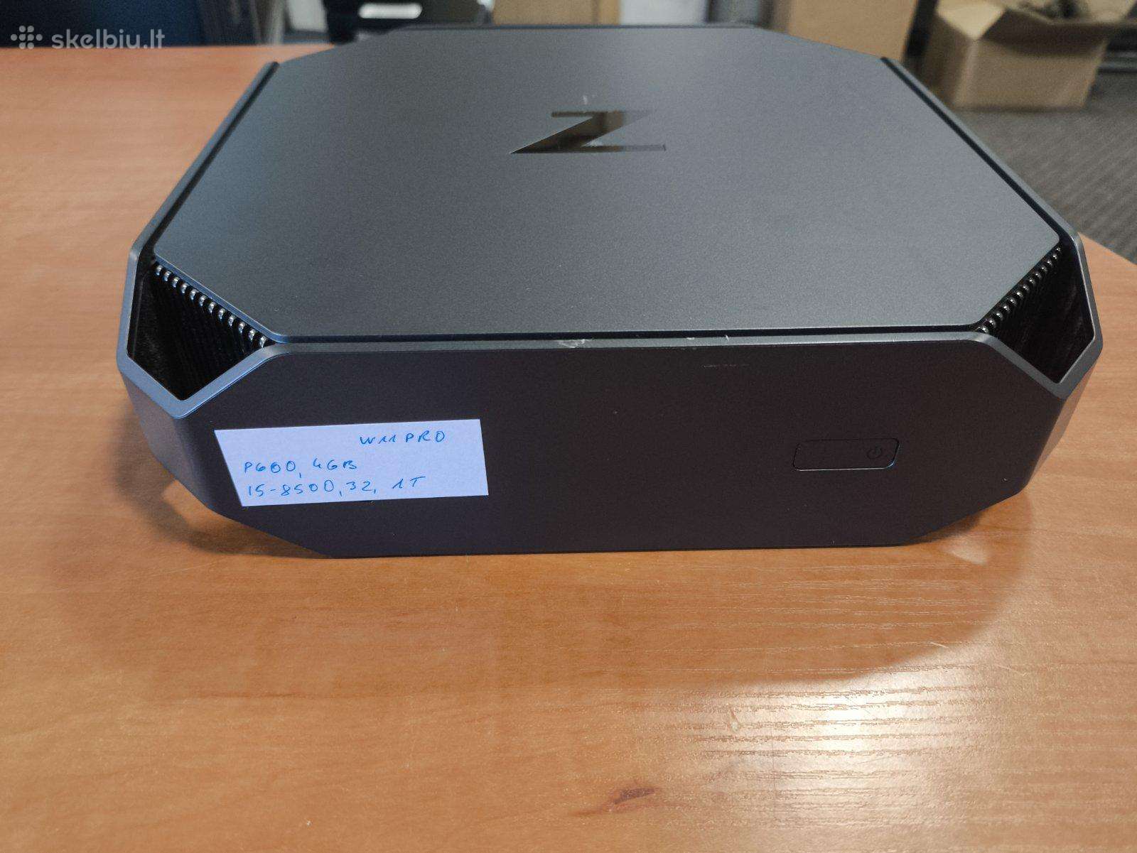 Hp Z2 G4 Mini Pc i5-8500 32gb 1tb Quadro P600