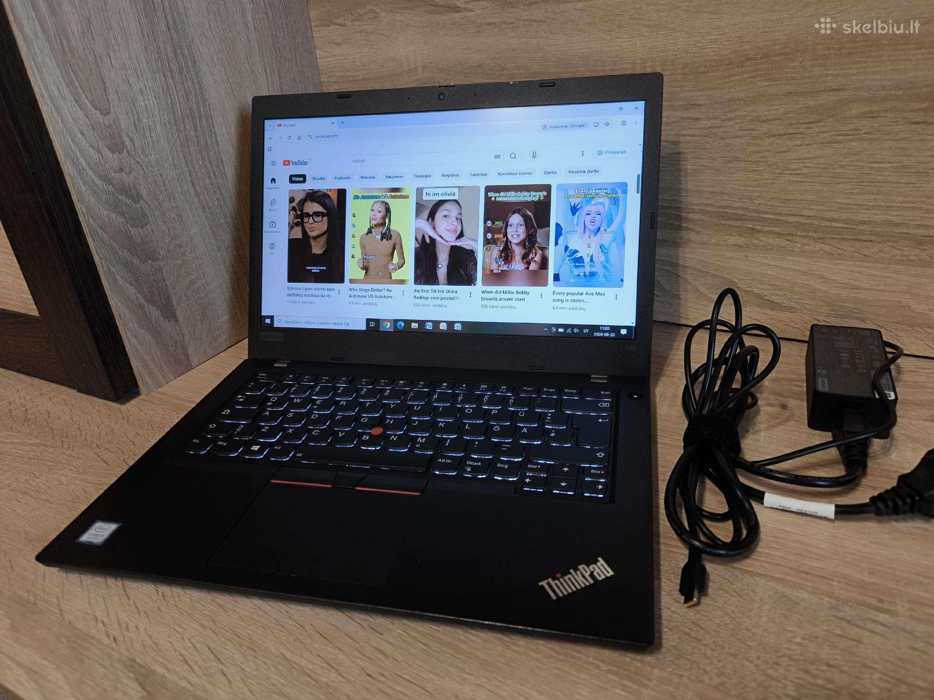 Lenovo Thinkpad L490 / i5-8265u /RAM 16gb