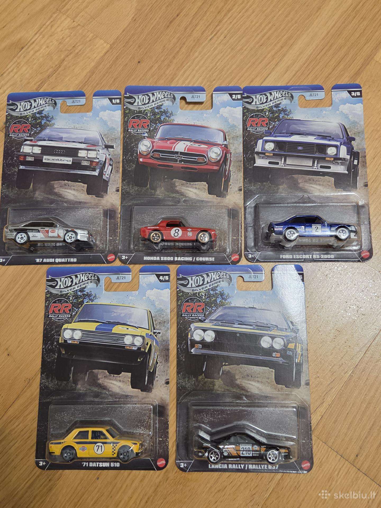 2024 m. Hot Wheels Silver Series „Rally Racers“