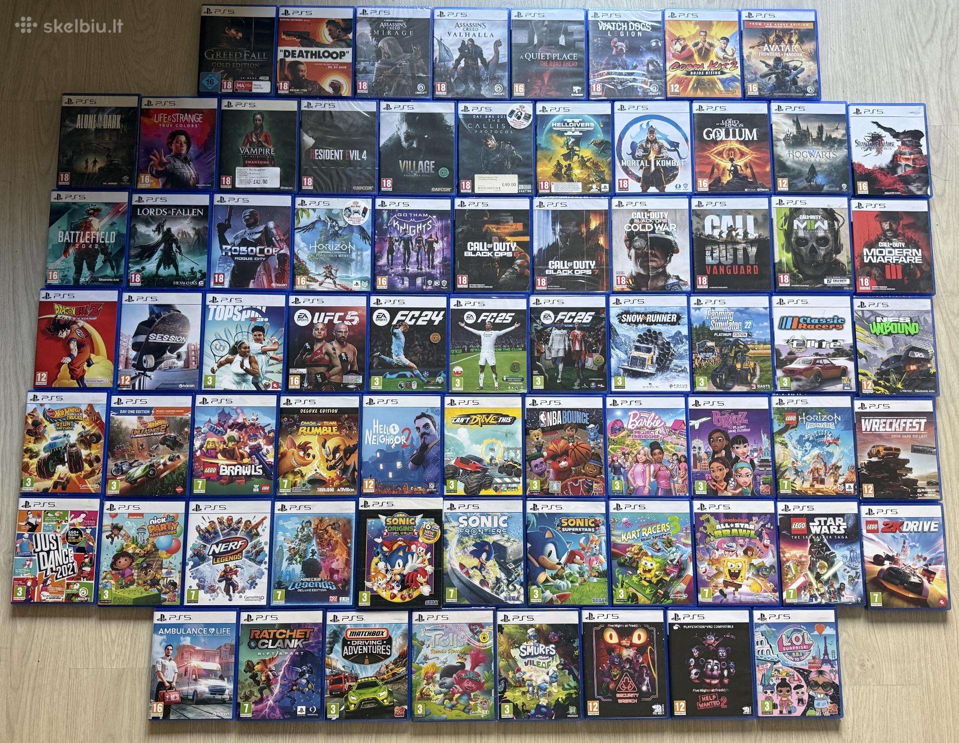 Playstation 5 zaidimai