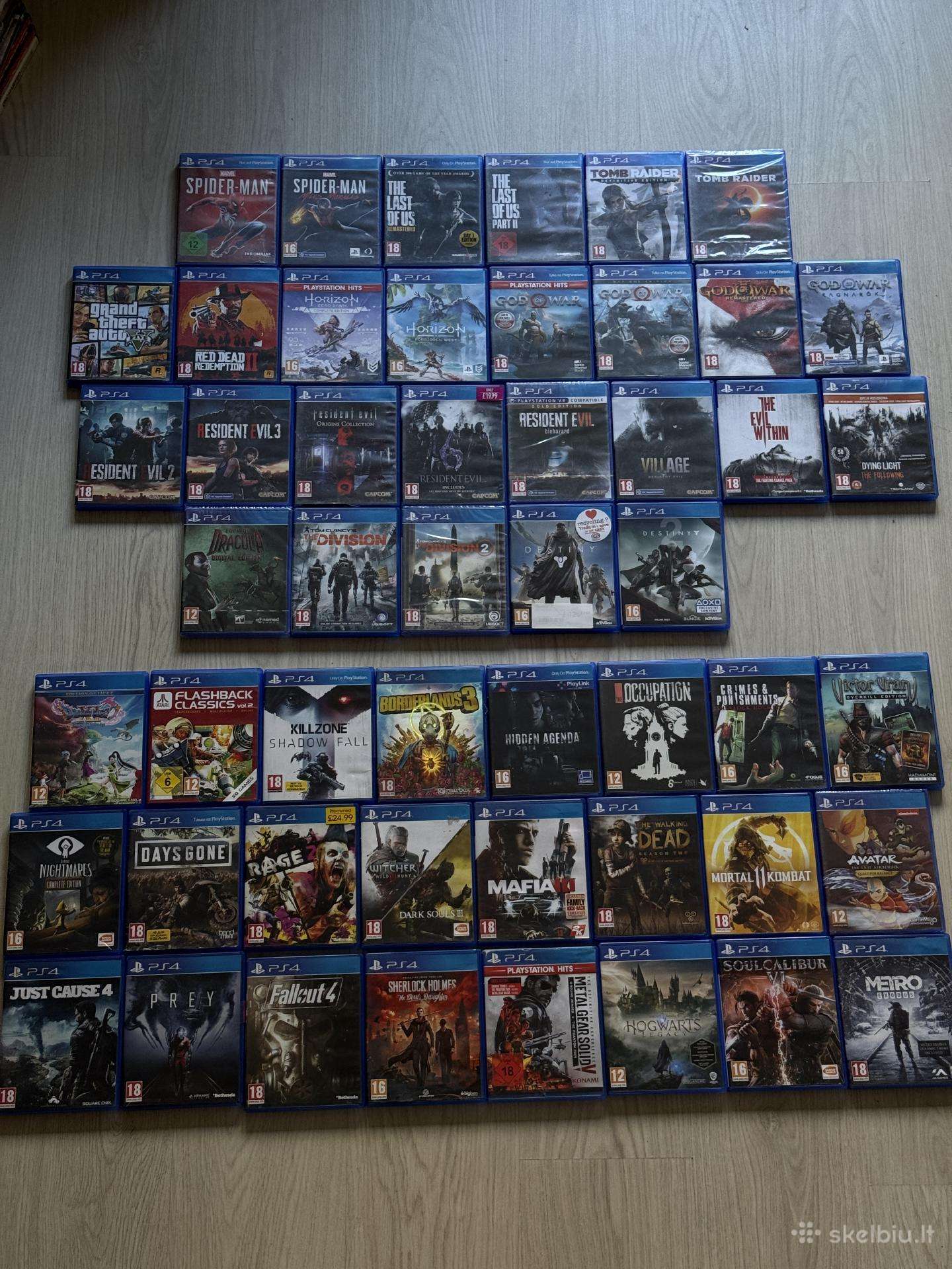 Playstation 4 zaidimai