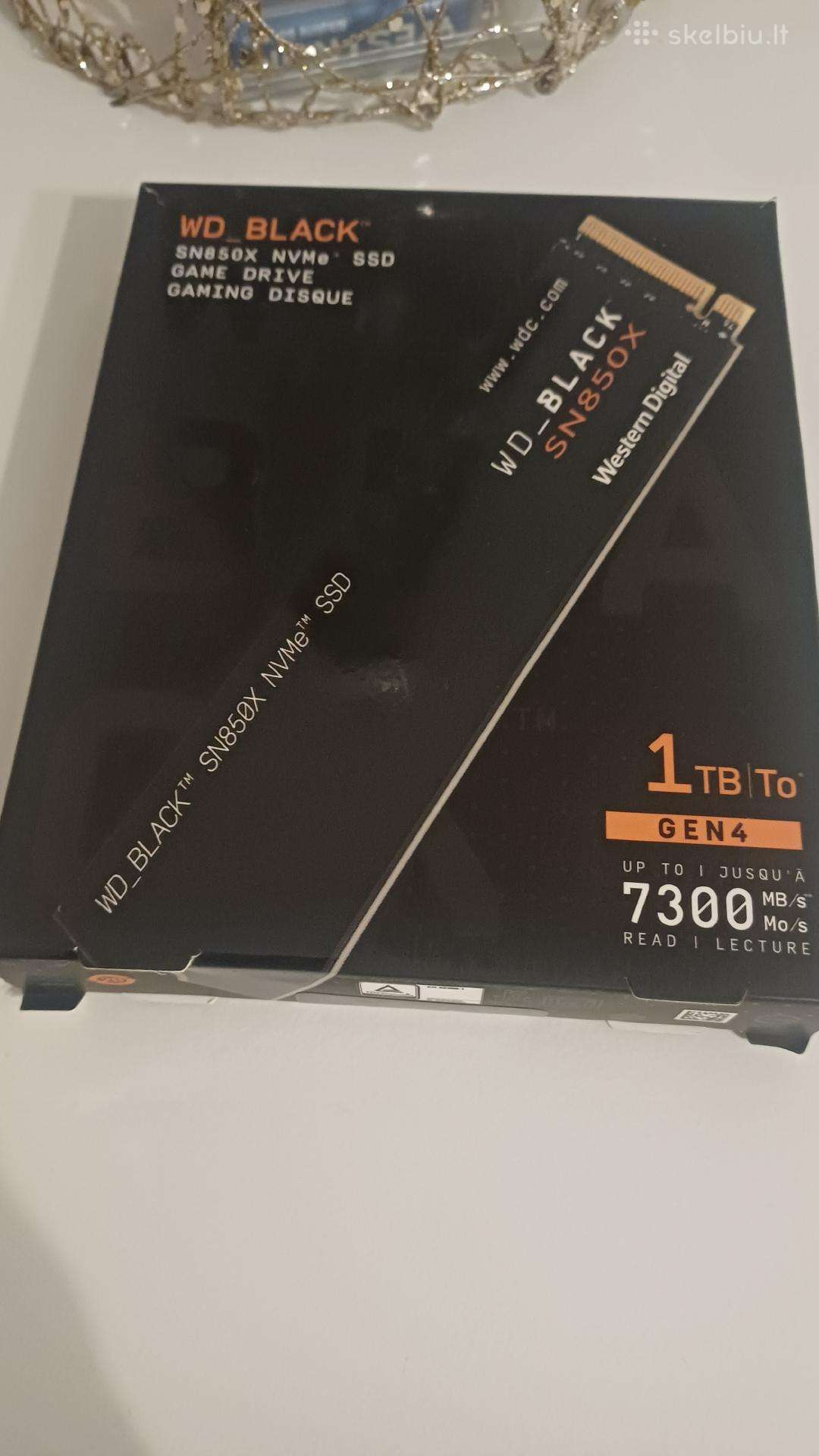 Western Digital Sn850x naujas