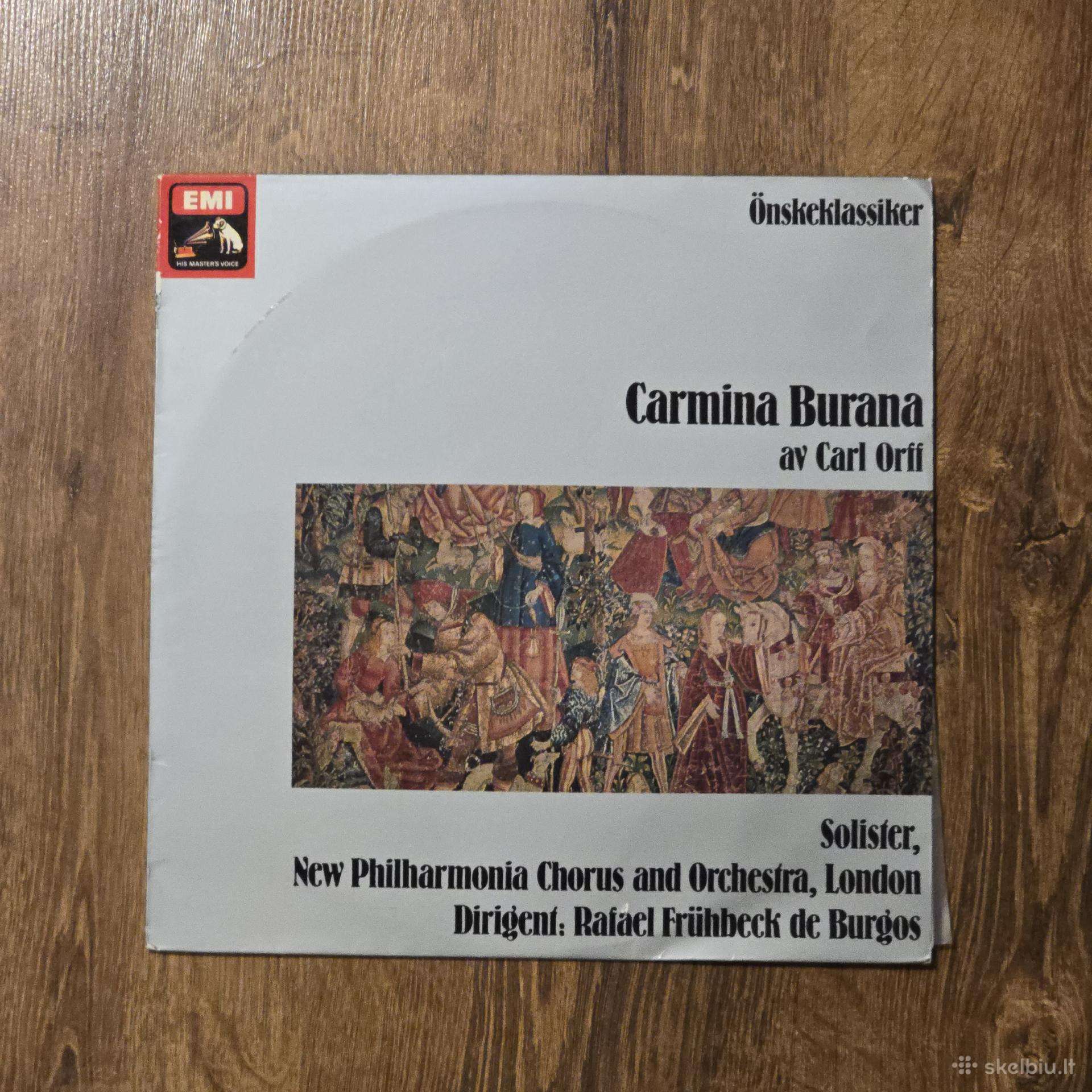 Carl Orff Carmina Burana Lp