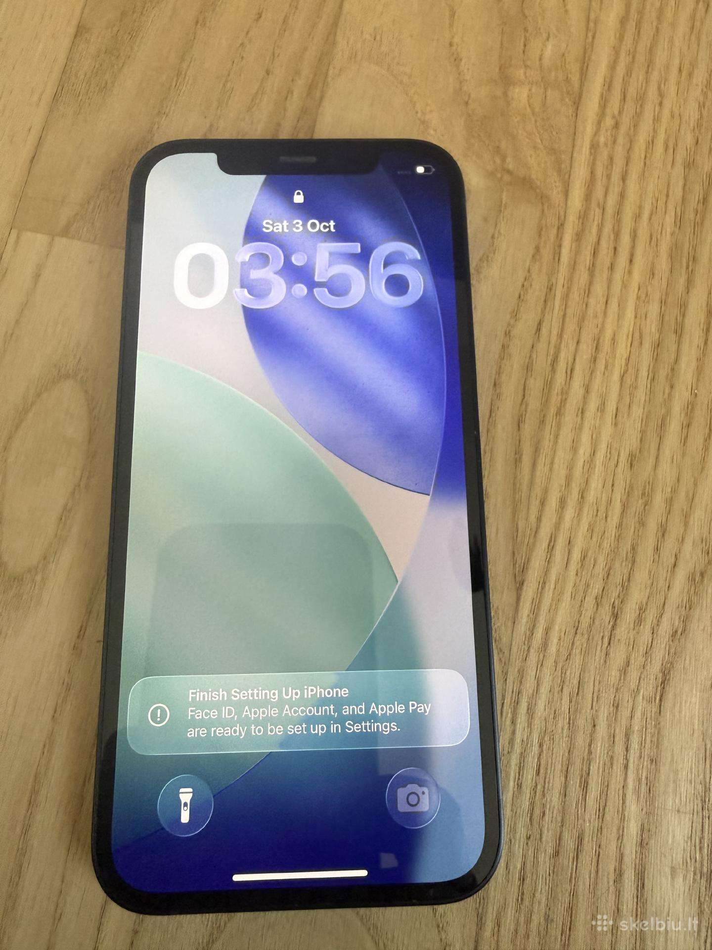 iPhone 12 128 GB mėlynas