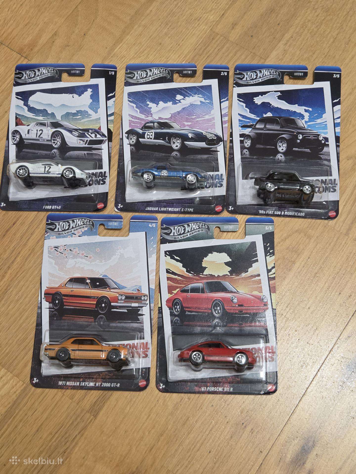 Hot Wheels Silver Series „National Icons“