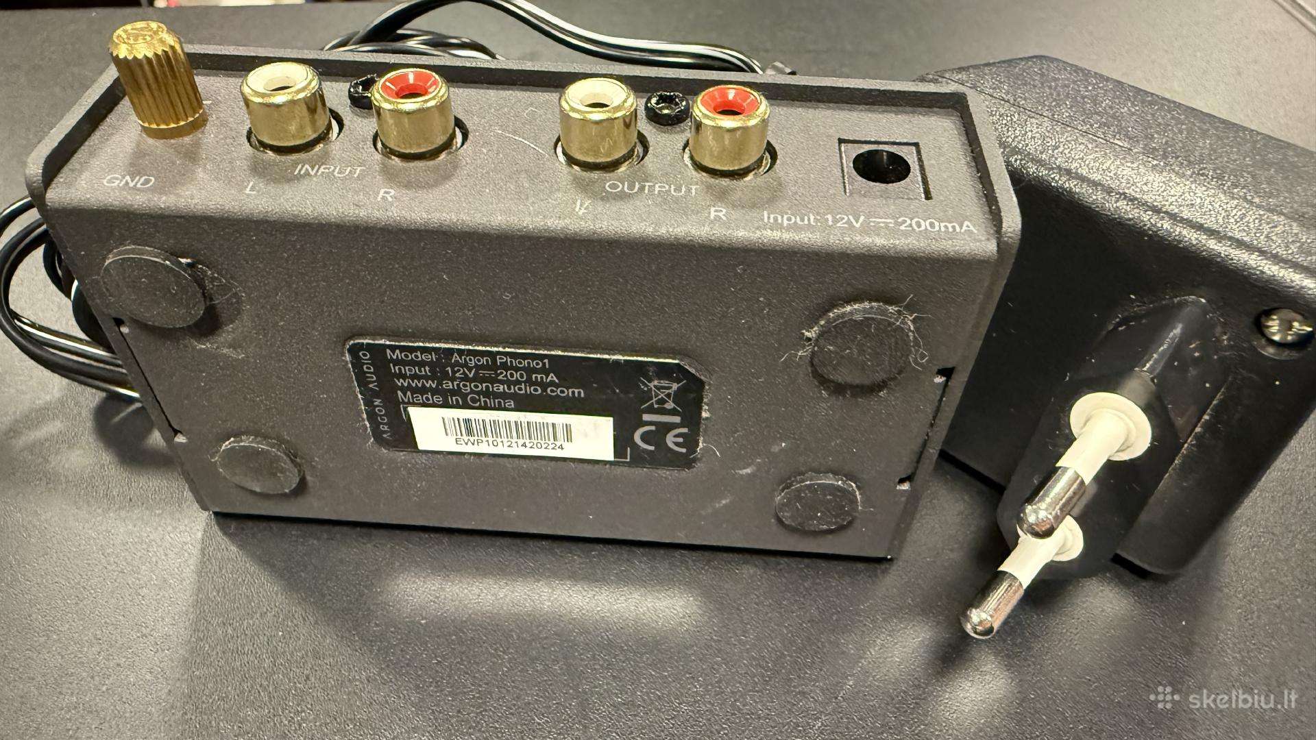 Argon Audio Phono 1 patefono fonokorektorius