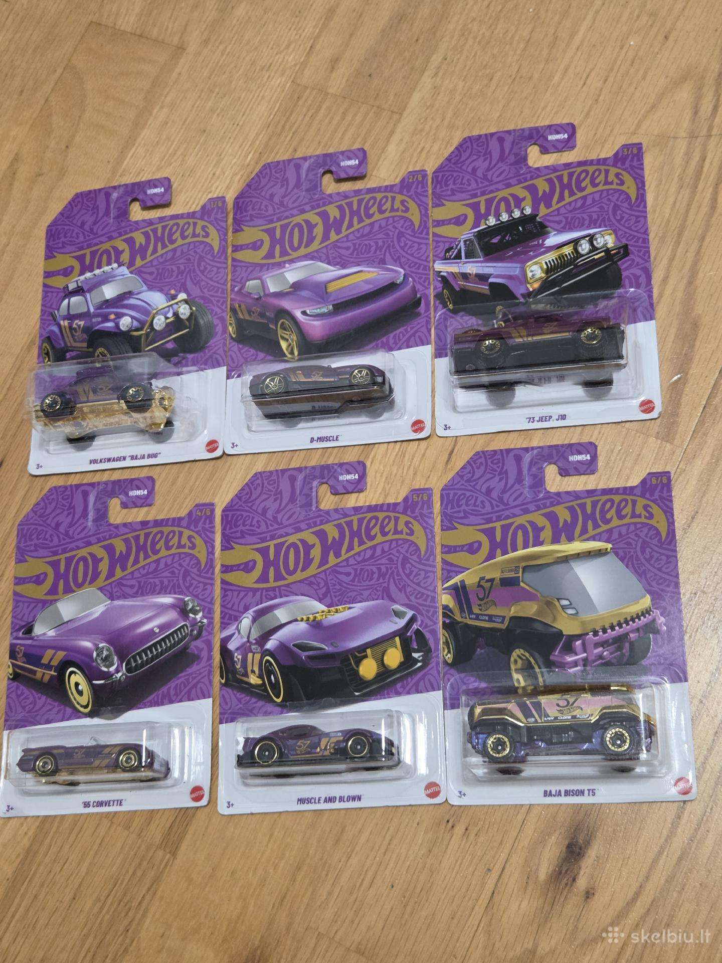 Hot Wheels 57th Anniversary Pearl & Chrome (Mix 1)