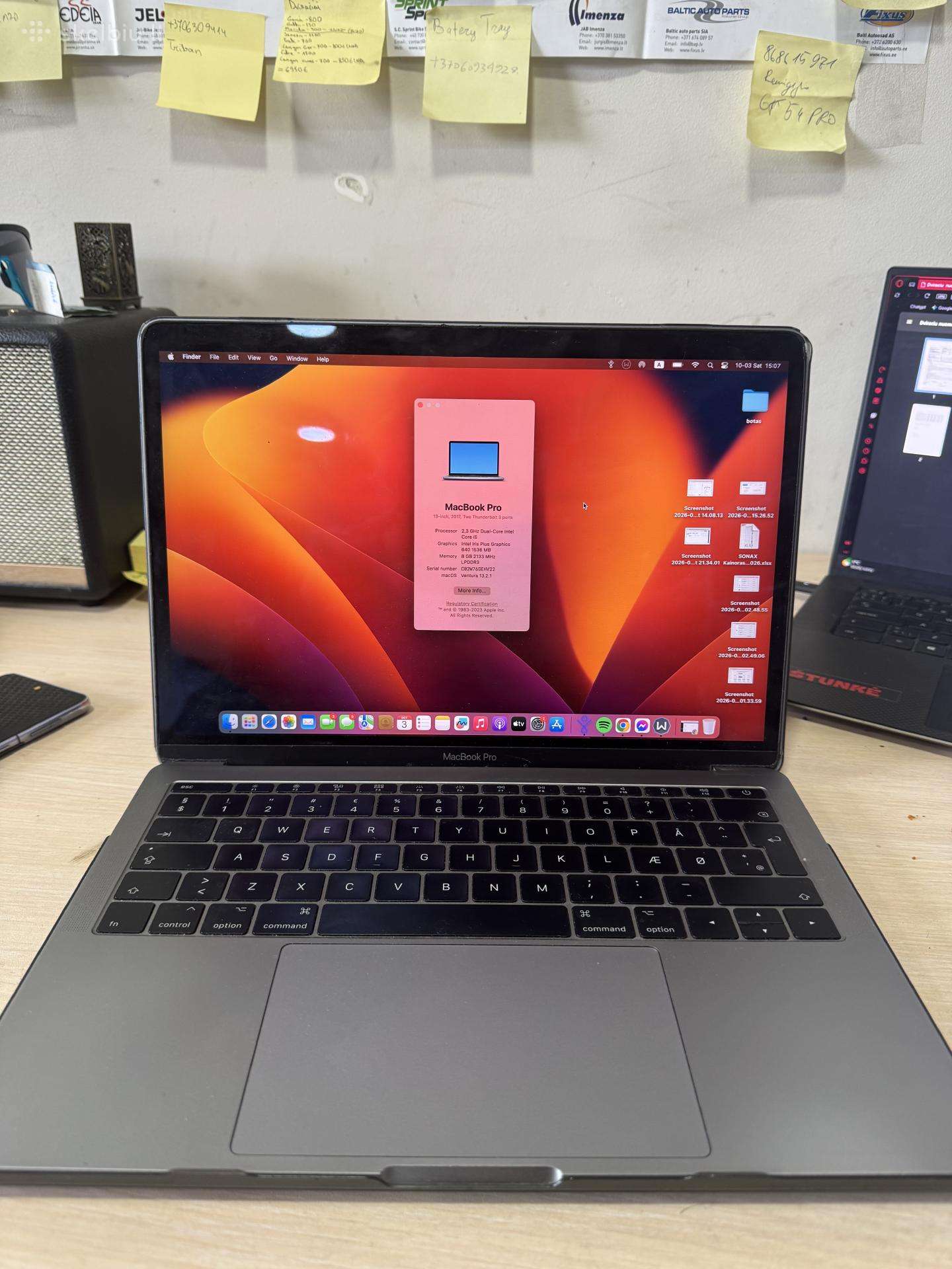 MacBook pro 13 2017