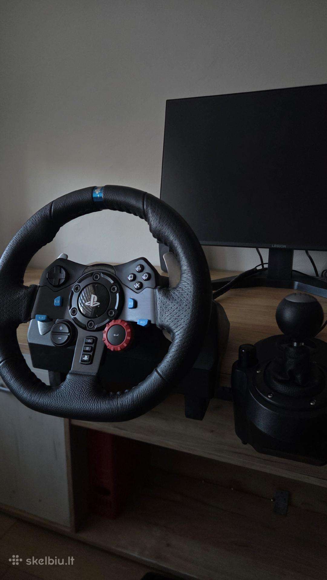 Logitech G29 vairas + Shifteris