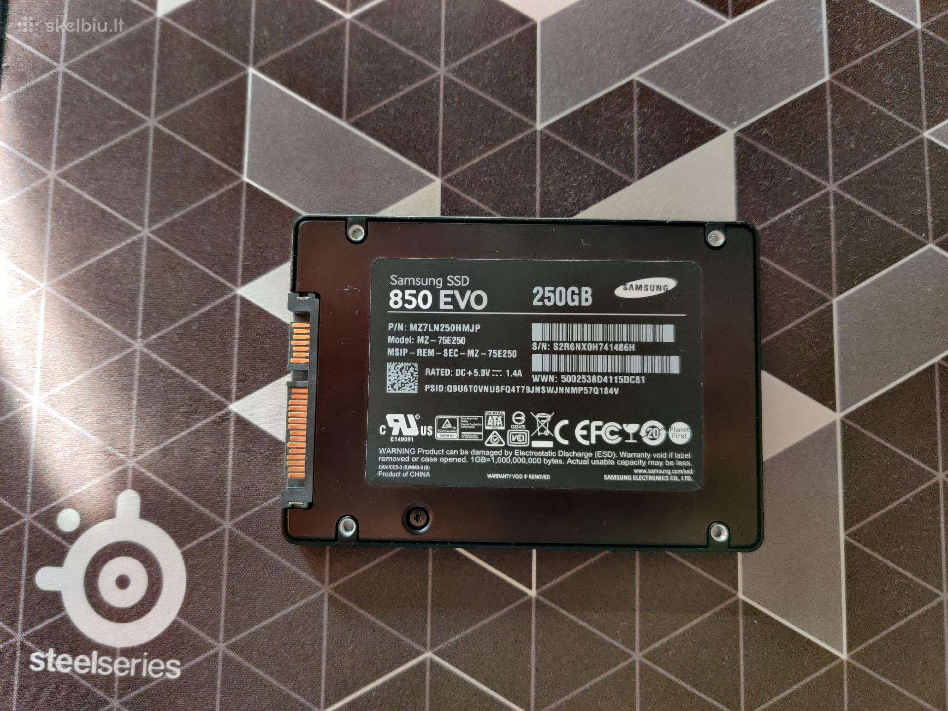 Samsung 850 EVO 250gb SSD