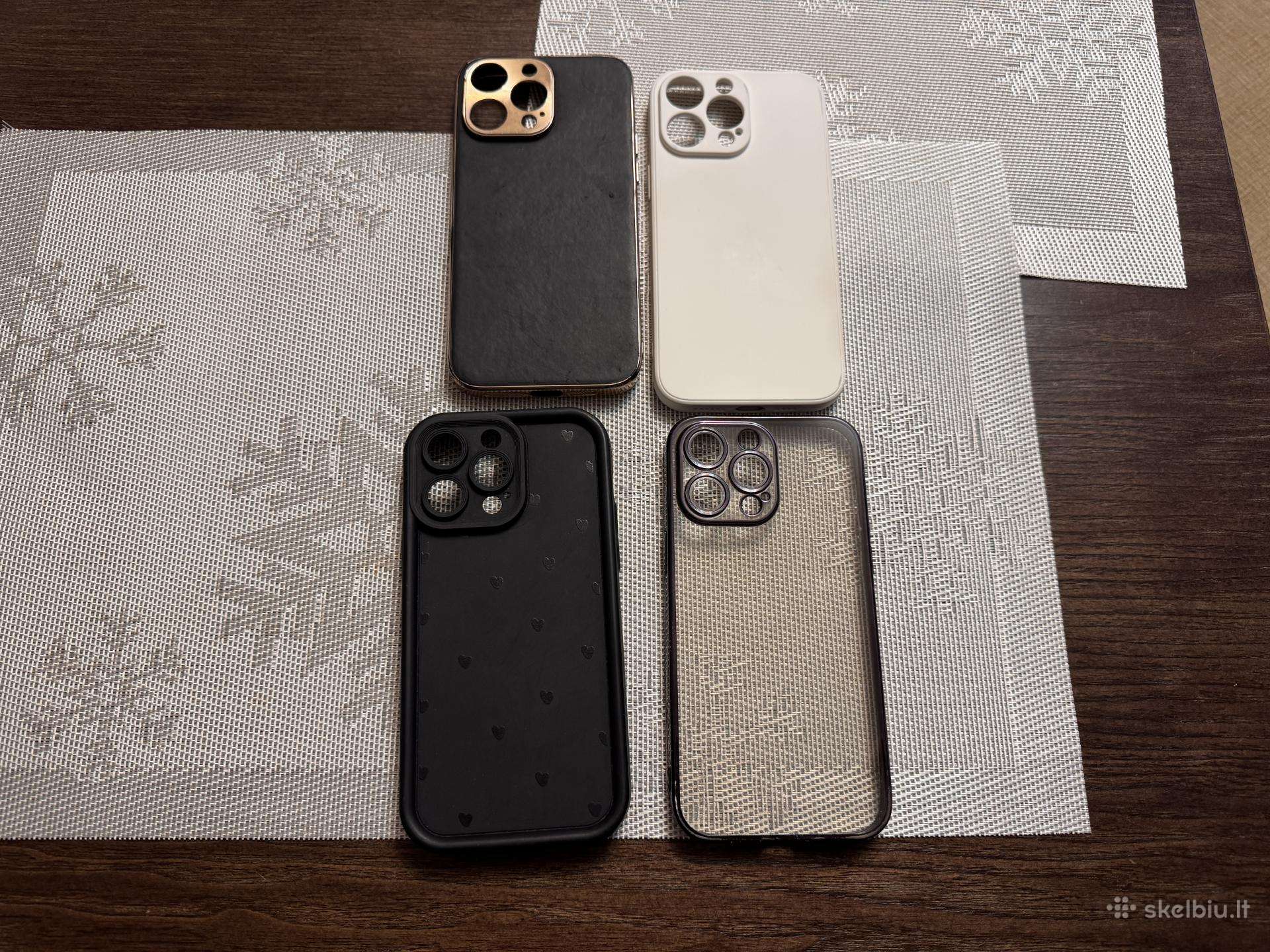 iPhone 14 Pro Max dėklai, 4vnt.