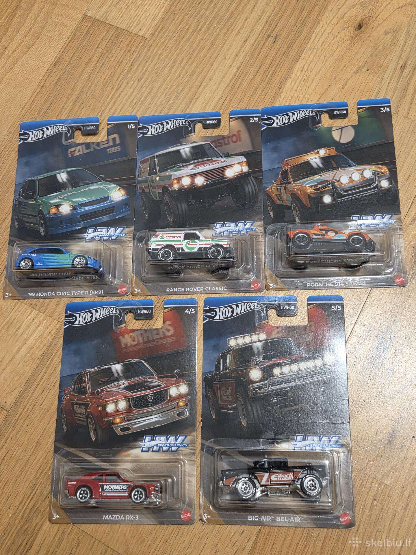 Hot Wheels Ss „Speed Graphics“ kolekcija