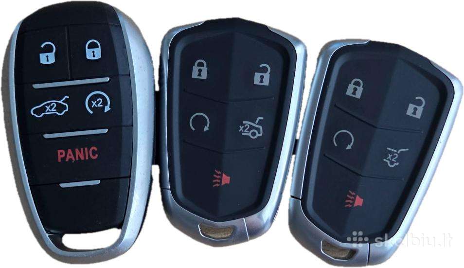 Raktai automobiliams, programavimas.