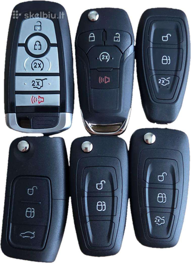 Raktai automobiliams, programavimas.