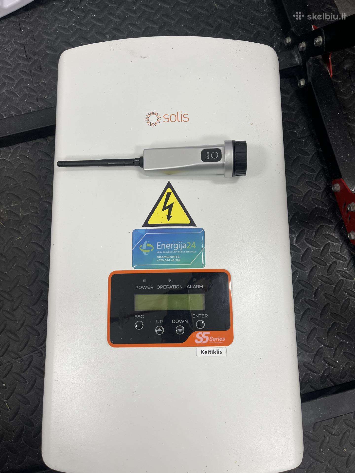 Inverteris Saulės elektrinei
