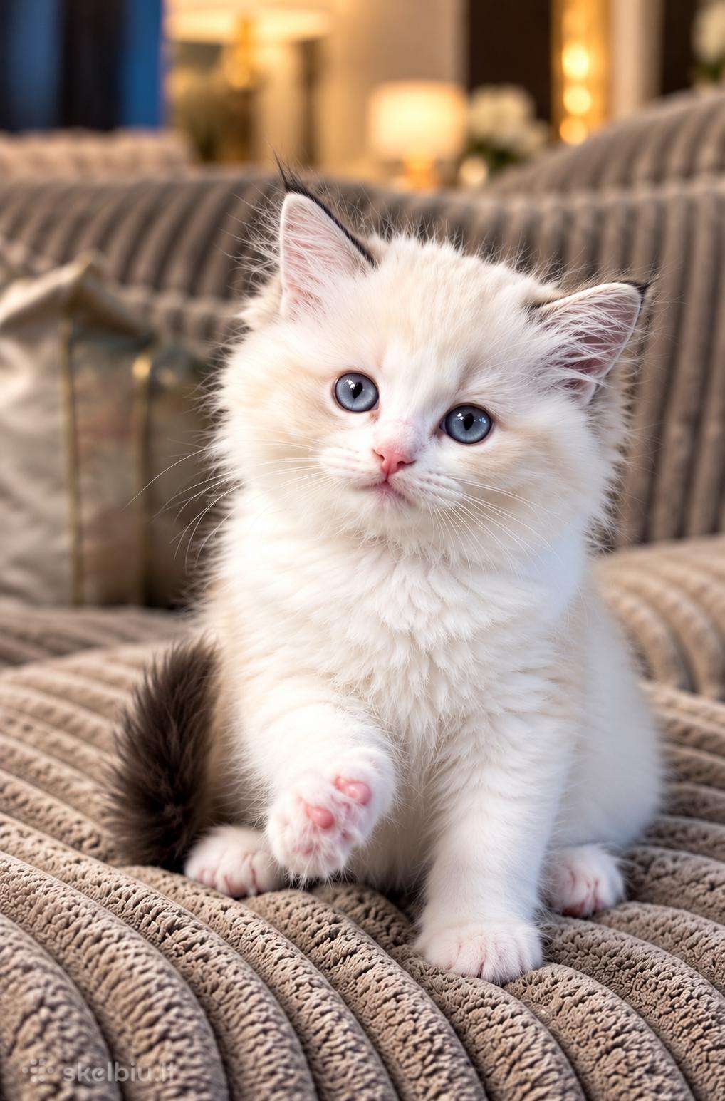 Ragdoll kačiukai (Skudurinės lėlės) Regdolai
