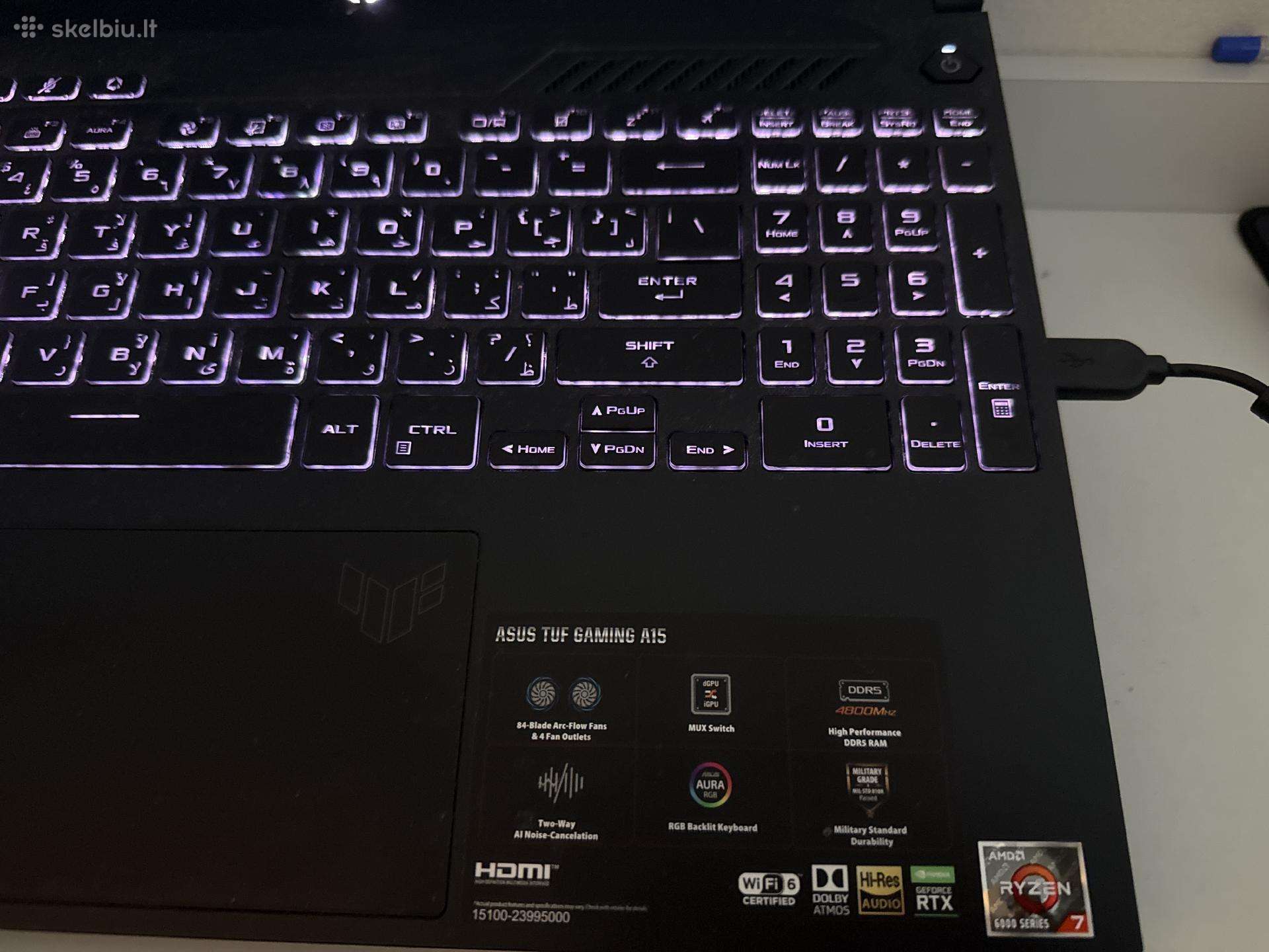 Asus Tuf Gaming A15 Ryzen 7 6800hs Rtx 2050