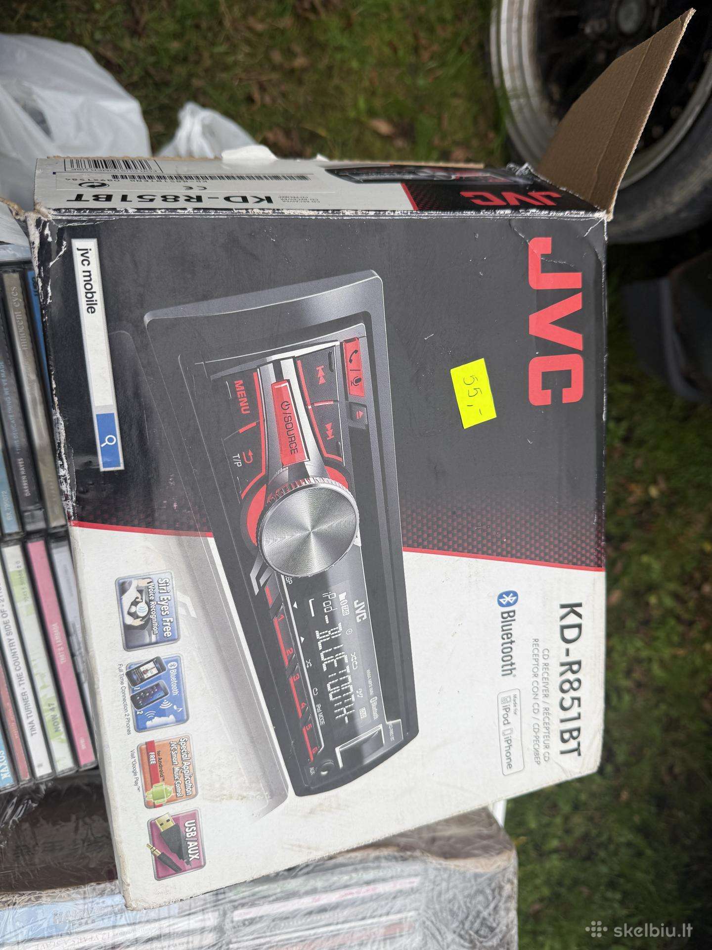 JVC R851bt nauja