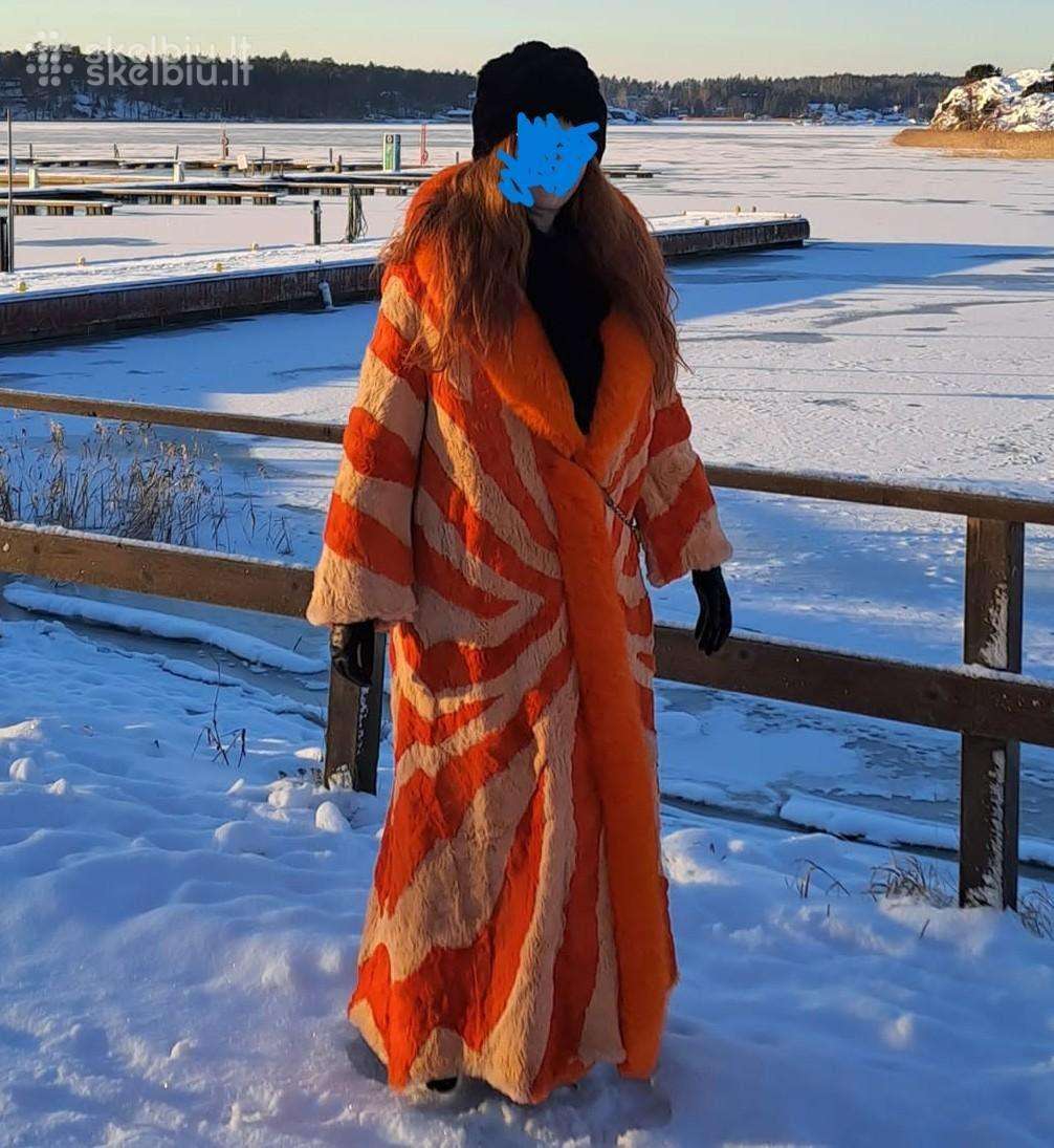 Išskirtiniai lapės kailiniai (XL, Nijolė)