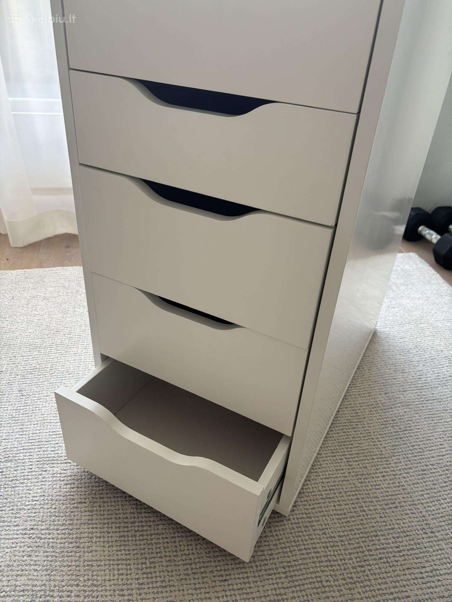 Ikea Alex stalčiai