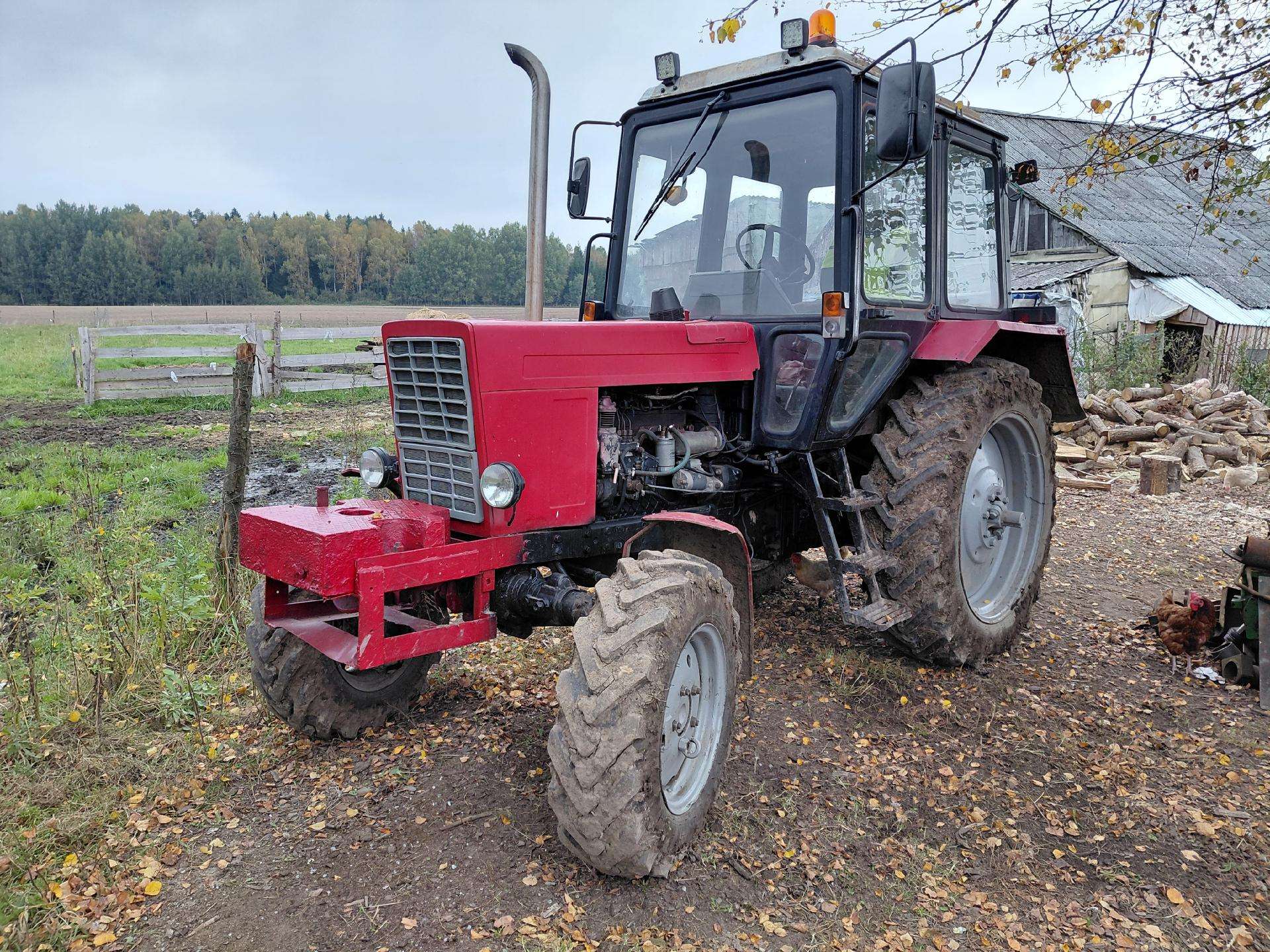 Belarus 82,1 su turbina