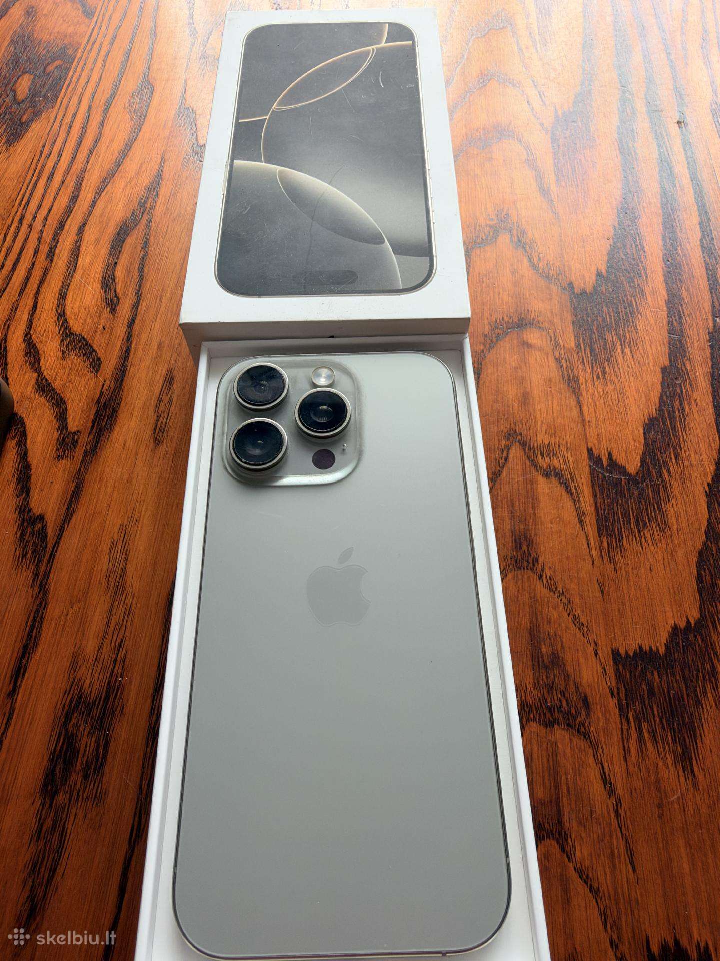 iPhone 16 pro būklė ideali