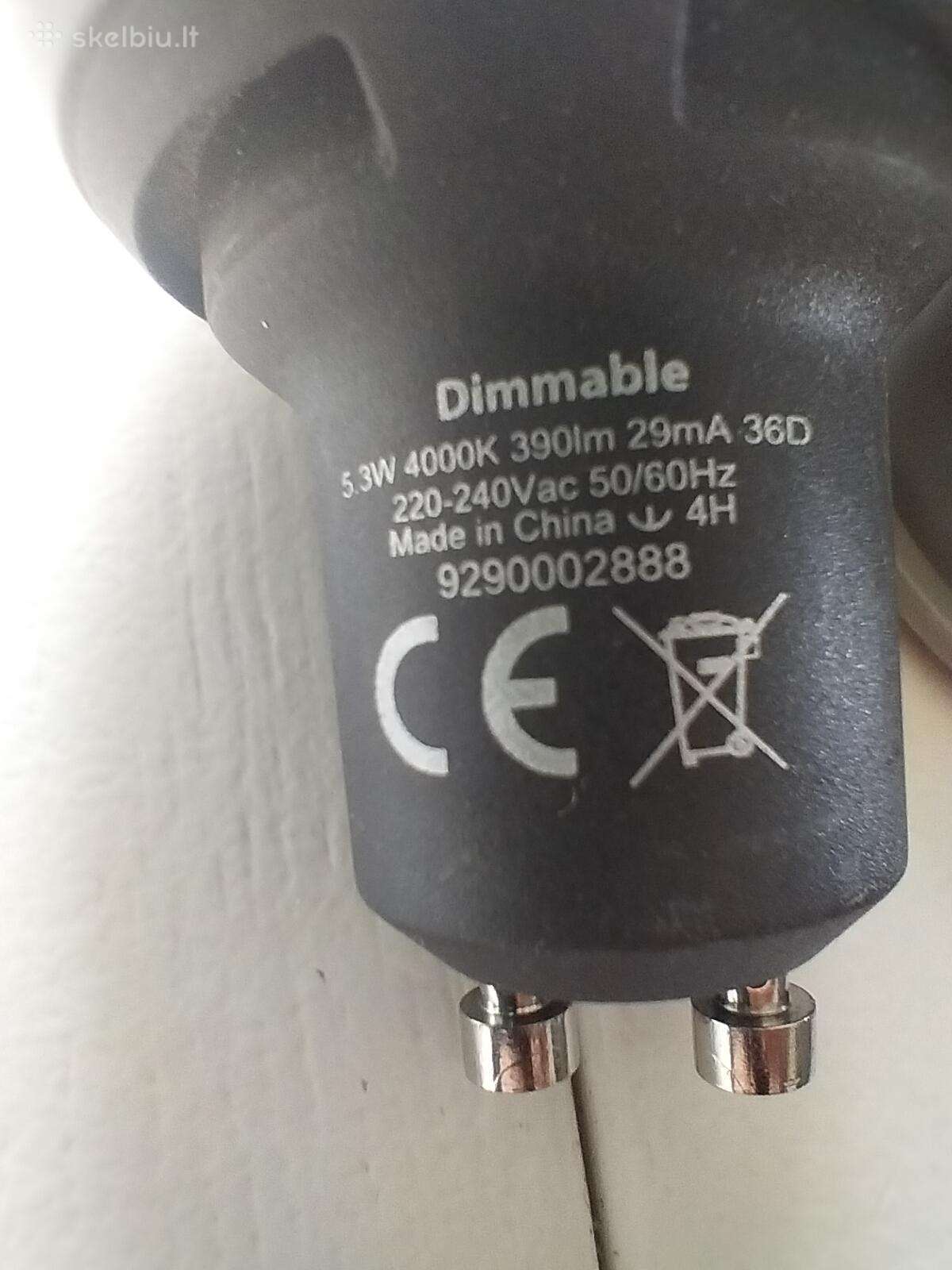 Philips Master Value 5.3w,390lm,4000k lemputės