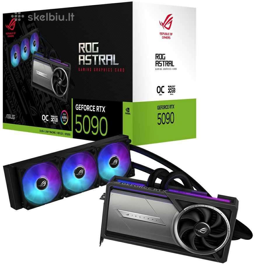 Asus Geforce Rtx 5090 Rog Astral Lc Oc 32gb Ddr7