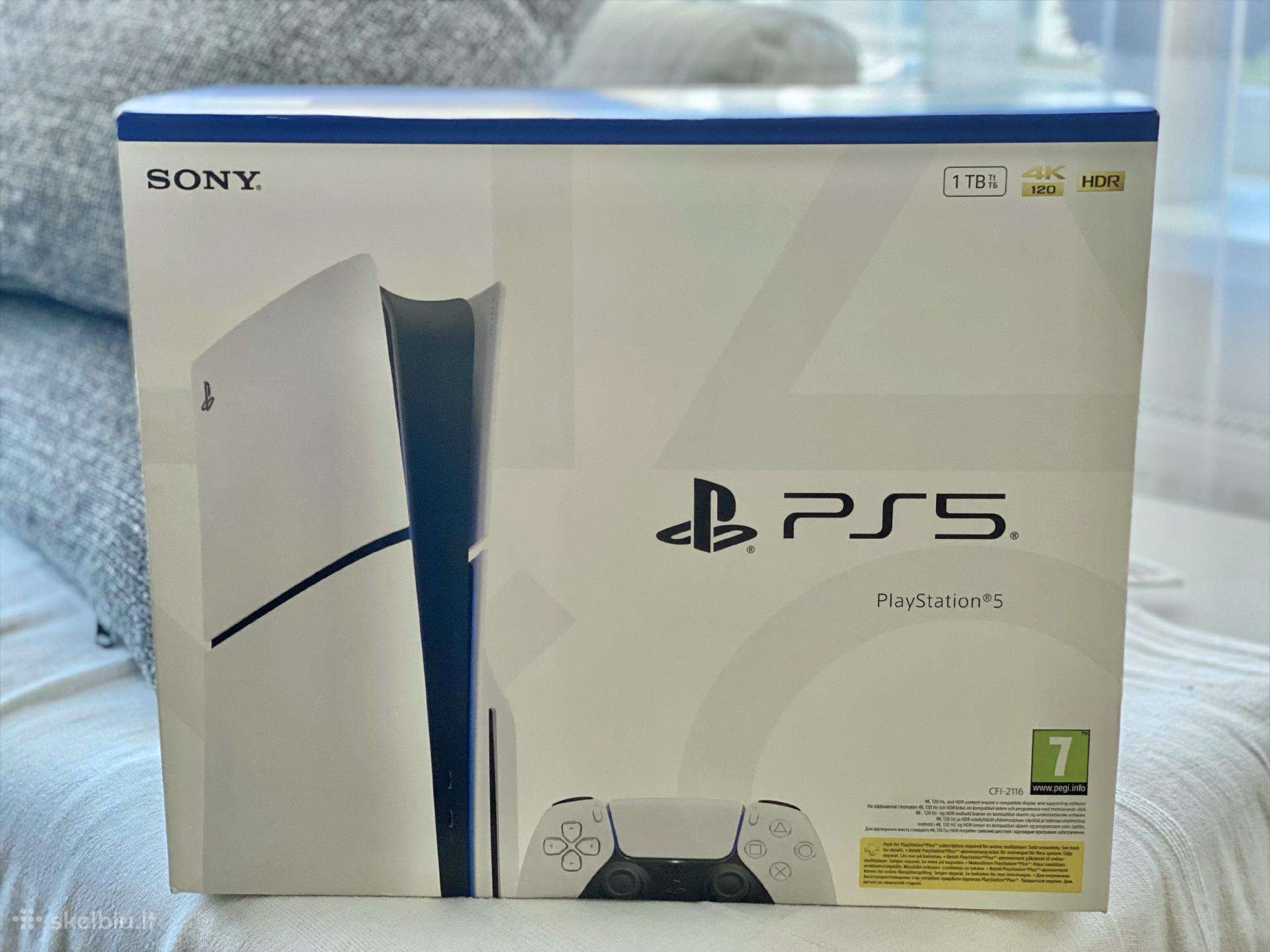 Sony Playstation 5 Slim Disc Naujas! Jailbreak Ps5