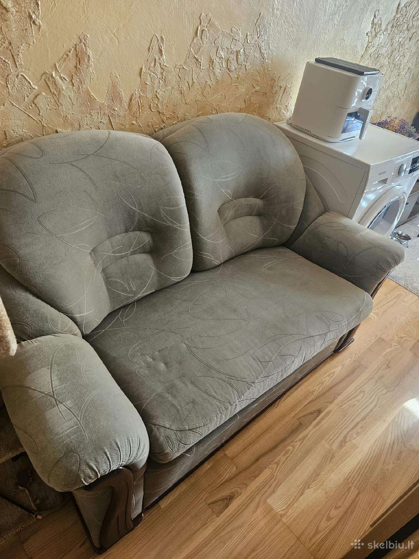 Dvivietis fotelis miegamas