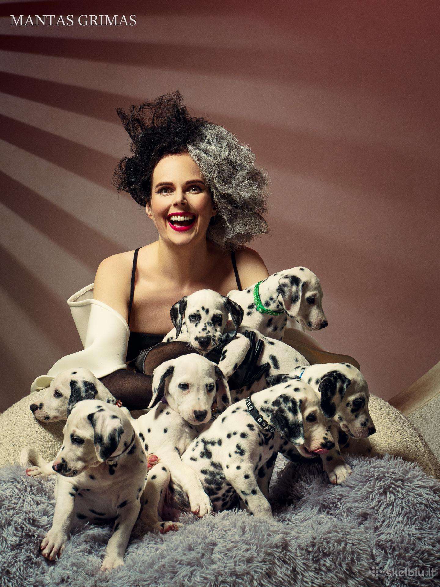 Cruella de Vil ir jos pavogti šuniukai